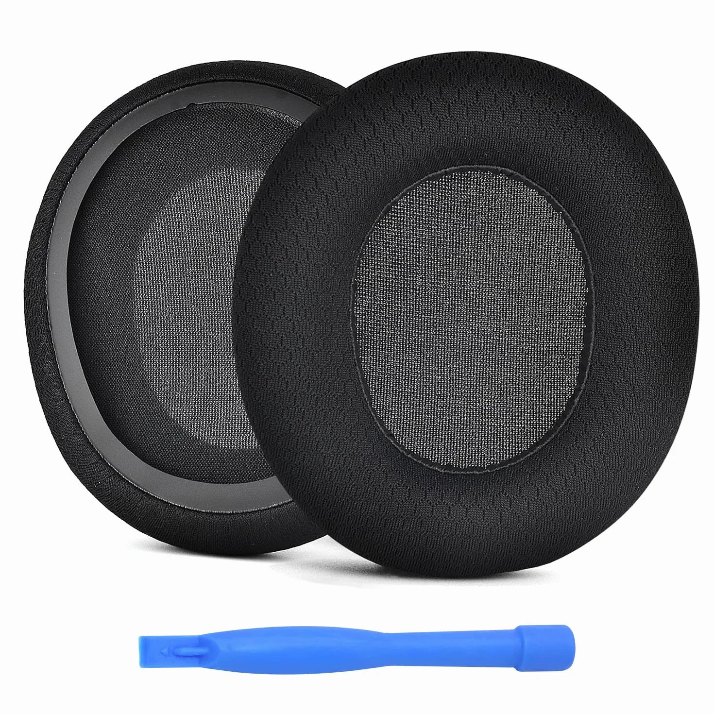 Zapasowe Nausznik do SteelSeries Arctis 1/3 / 5/7 / 9 / Pro & Prime Wireless Gaming Słuchawek od MMOBIEL - Mesh Fabric Wymienna Poduszka Uszu - Pady Nauszne
