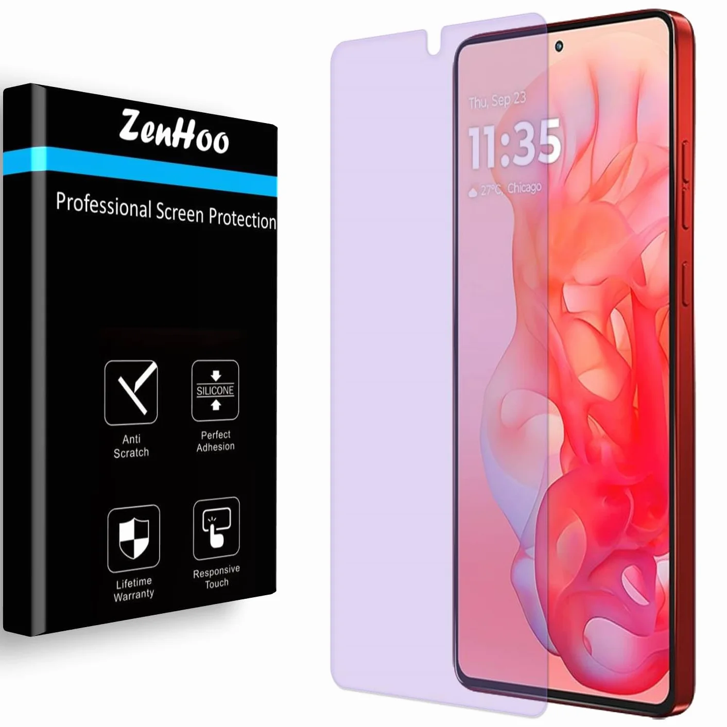 Dla Motorola Moto G Stylus 5G (2024), ochrona przed niebieskim światłem [ochrona oczu] osłona ekranu ze szkła hartowanego