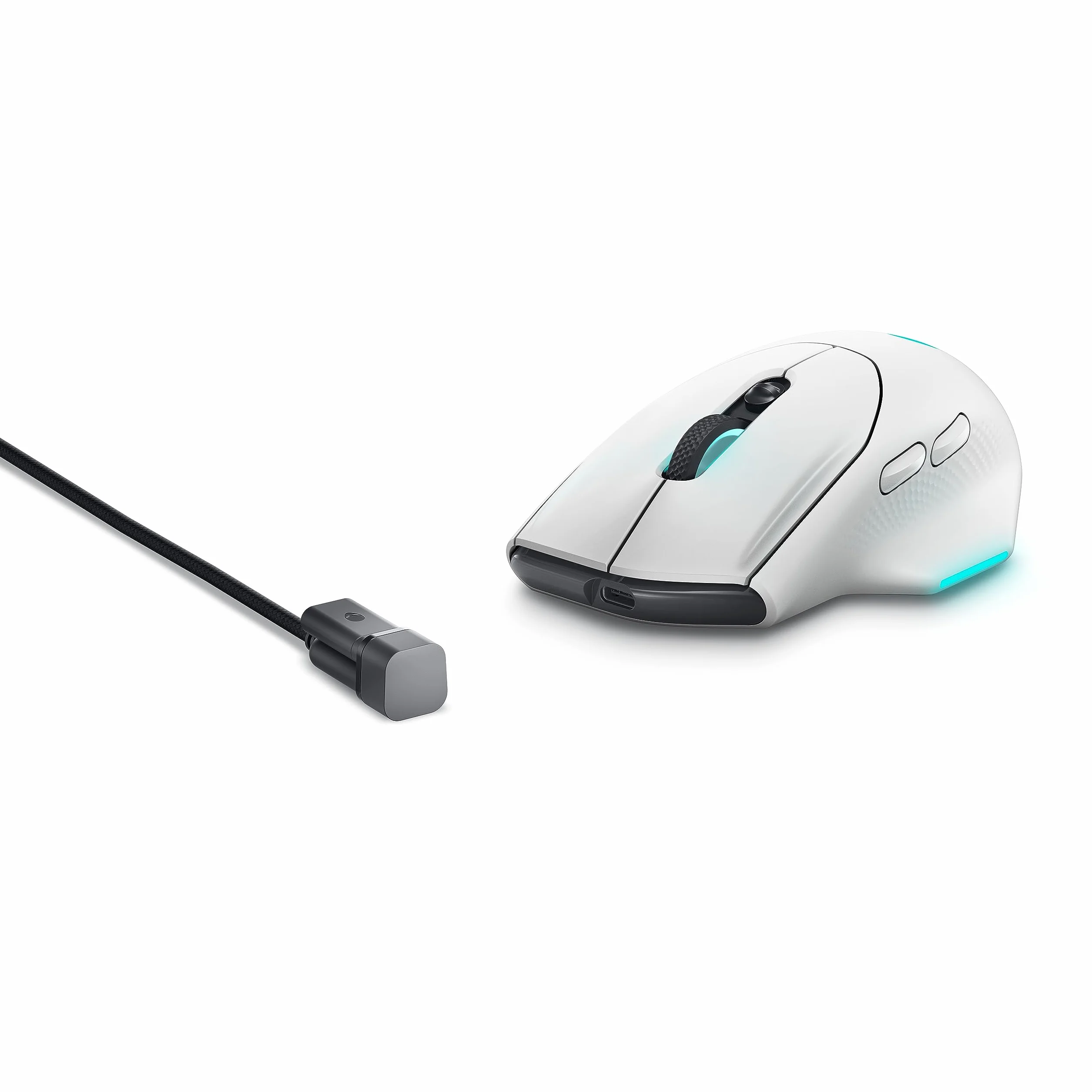 Alienware Bezprzewodowa mysz do gier - AW620M (światło księżycowe)