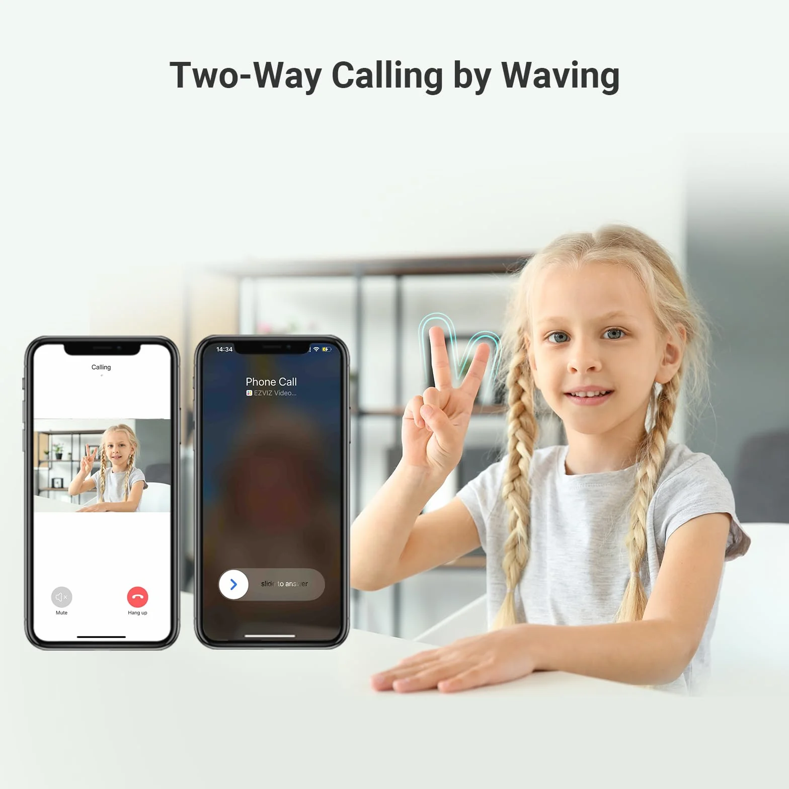 EZVIZ C7 Wewnętrzna Kamera Monitorująca WiFi 360° z Podwójnym Obiektywem 4MP+4MP, Automatyczne Śledzenie, Wykrywanie Osób/Zwierząt, Dwukierunkowy Dźwięk, Widzenie Nocne 10m, Tryb Patrolu/Prywatność