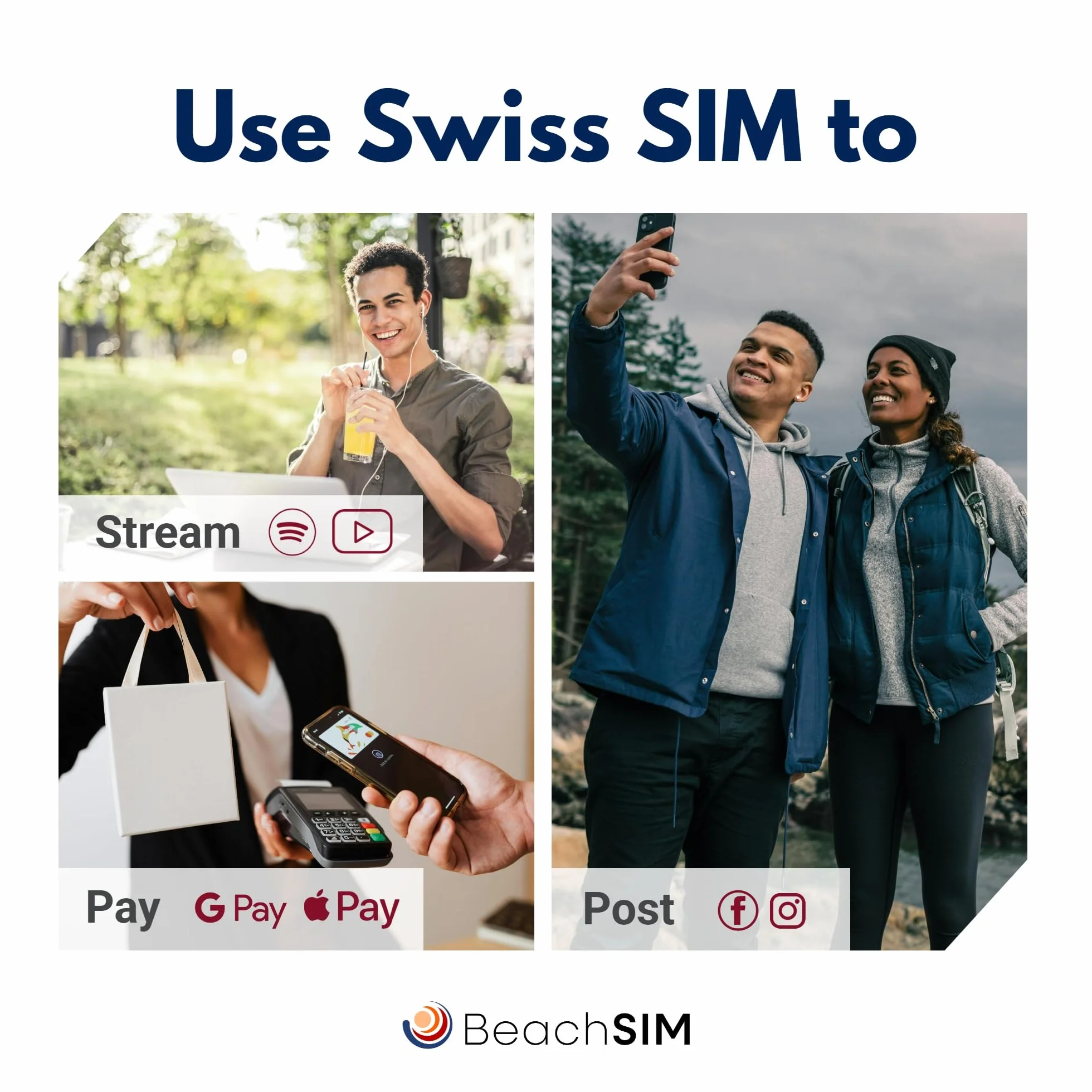Szwajcaria Karta SIM 30 dni. 10 GB danych z prędkością 4G/5G. Tylko dane przedpłacone. Szybka aktywacja. Łatwe ładowanie.