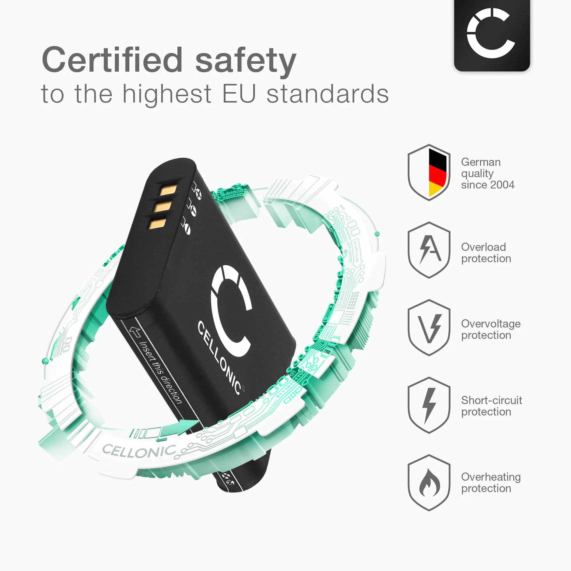 CELLONIC® akumulator kompatybilny z Olympus Tough TG-5 TG-4 TG-3 TG-2 TG-1 TG-Tracker Stylus XZ-2 SP-100ee SH-1 Traveler SH-2 SH-60 SH-50 DS-9000 DS-9500, 1200 mAh Li-90B akumulator litowo-jonowy Bateria