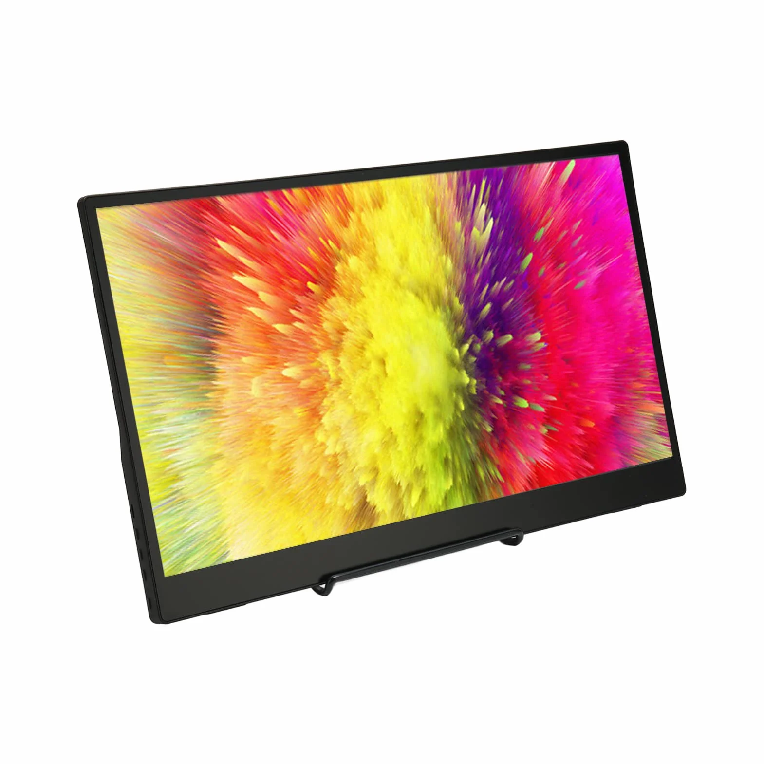 Przenośny monitor, 15,6" 16:9 Ultra cienki przenośny monitor laptopa FHD 1080P IPS zewnętrzny wyświetlacz, do laptopa, komputera, telefonu, konsoli do gier, z HDMI
