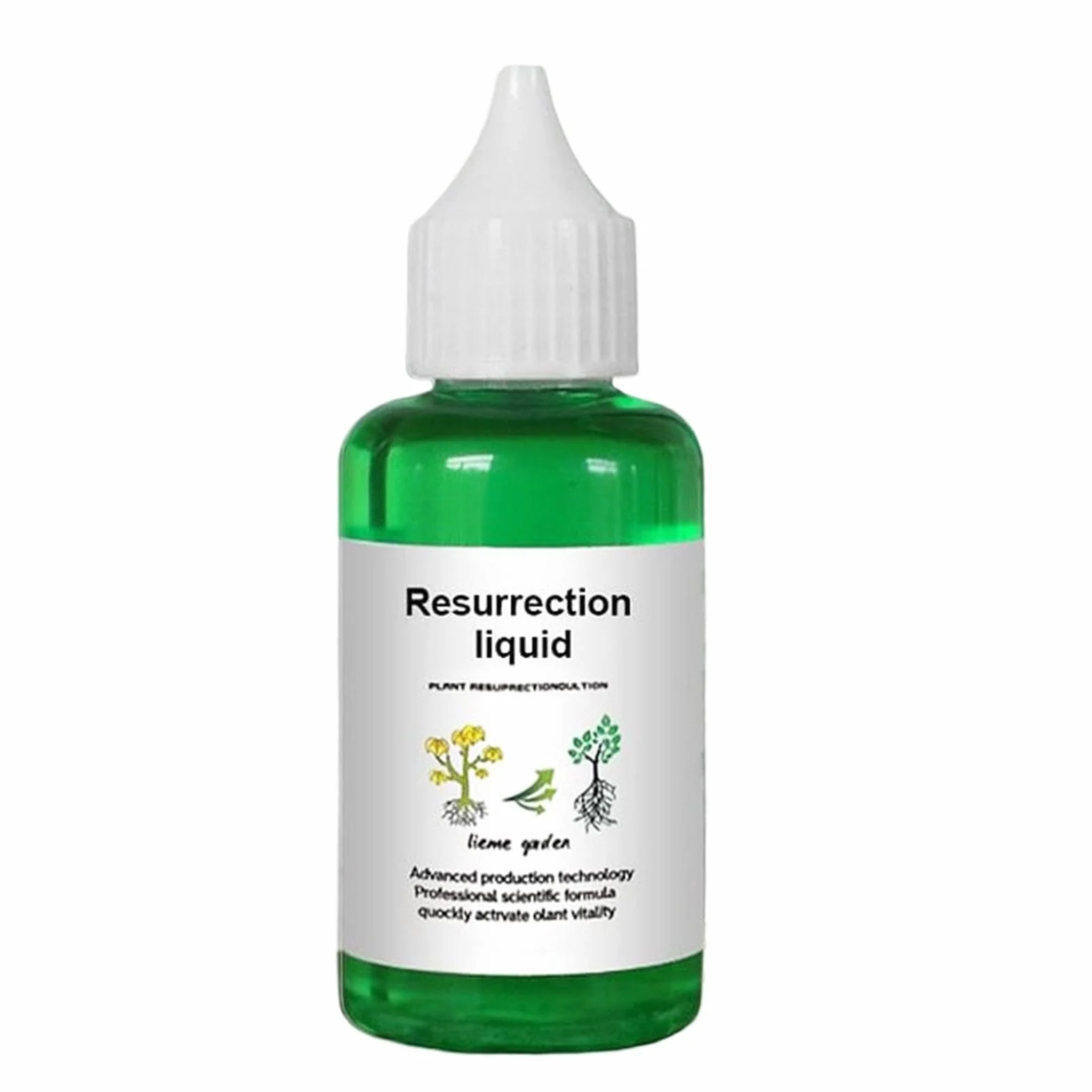 Organic Liquid Fertilizer, Growth Formula for Houseplants with Vital Minerals, High Potency Seedling Nourishment with Easy Mix, Natural Enhancer for Tree Flower Fruit Garden Decor 50ml