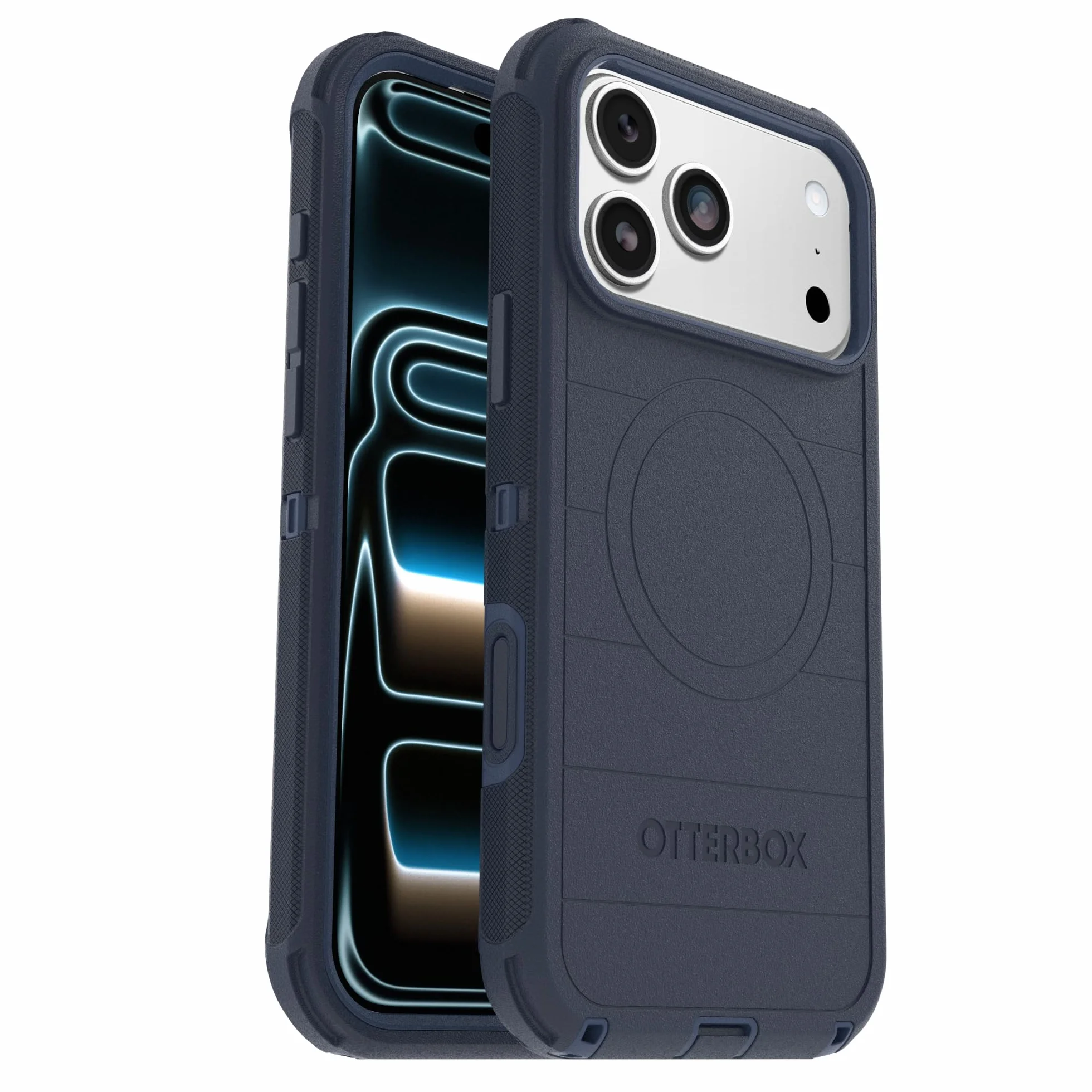 OtterBox Etui na iPhone'a 17 Pro Max Defender Pro Series - Blue Sentiment - Wytrzymałe, wytrzymałe i trwałe etui na iPhone'a, zatrzaski na MagSafe