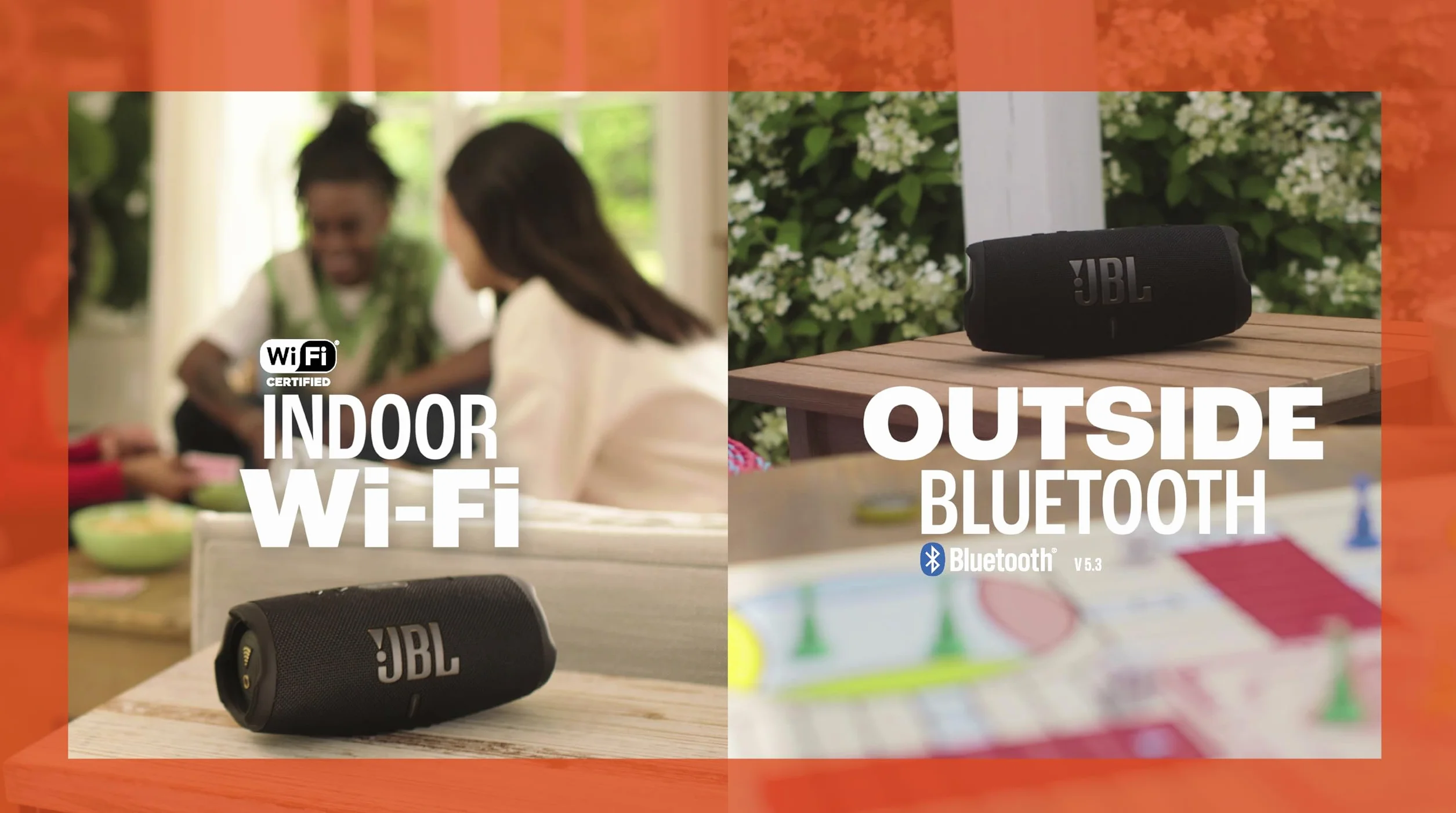 JBL Charge 5 Przenośny klakson bezprzewodowy Wi-Fi