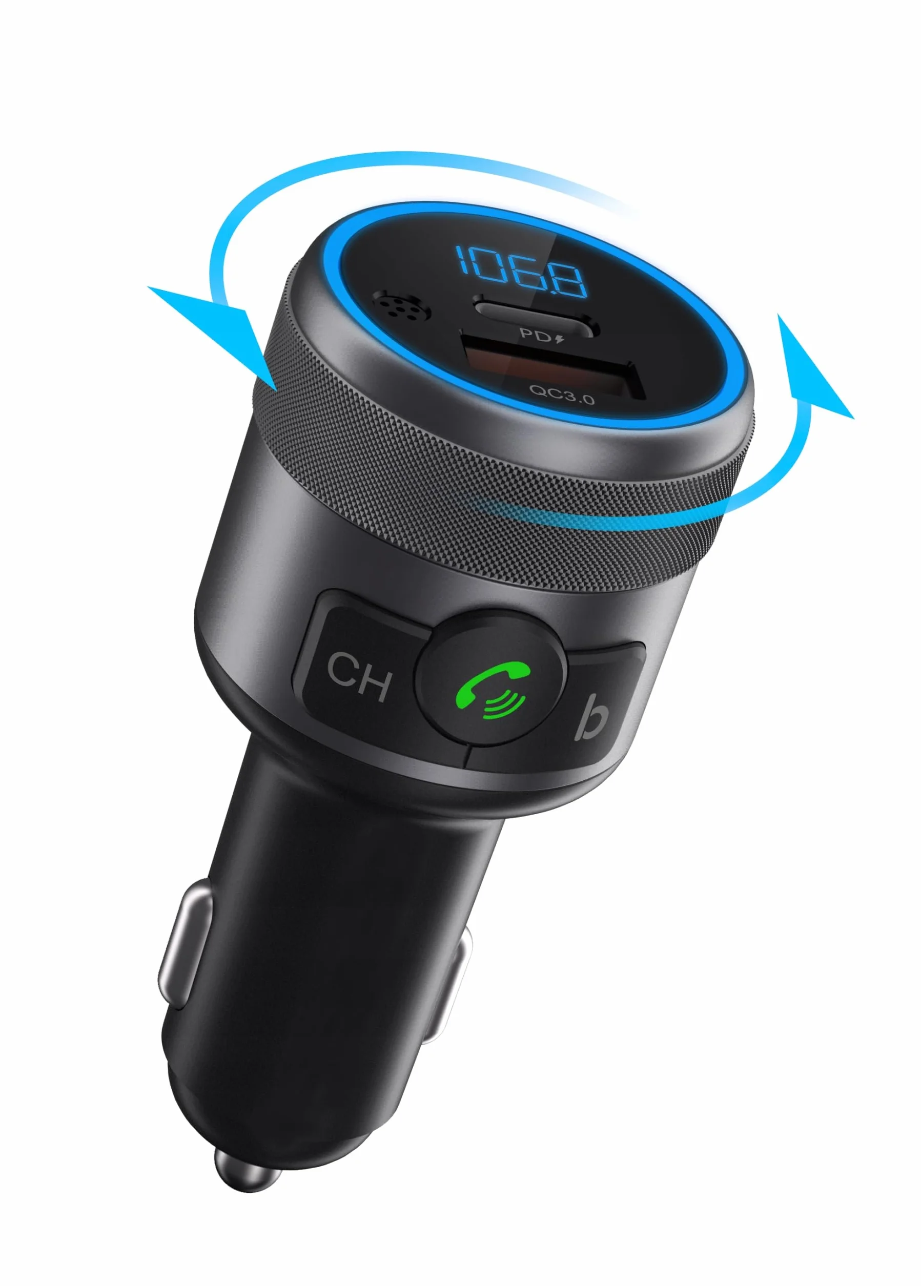 BLOW Transmiter FM bluetooth QC 3.0 + PD 3.0 BASS