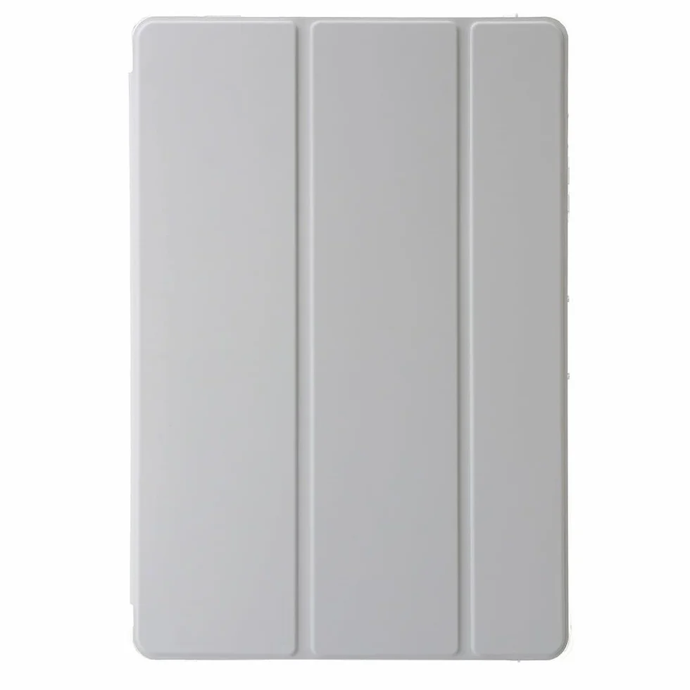 Generic etui kompatybilne z Samsung Tab S10 FE 10,9 SM-X520 (kolor: fioletowy taro) skóra przezroczysta silikonowa twarda obudowa z klapką