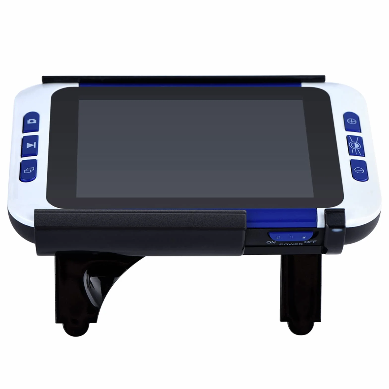 Lupa cyfrowa, przenośna ręczna elektroniczna pomoc do czytania 2-krotny-32-krotny zoom 3,5-calowa lupa wideo TFT LCD, obsługa wyjścia AV do telewizora, interfejs Mini USB, dla słabego widzenia