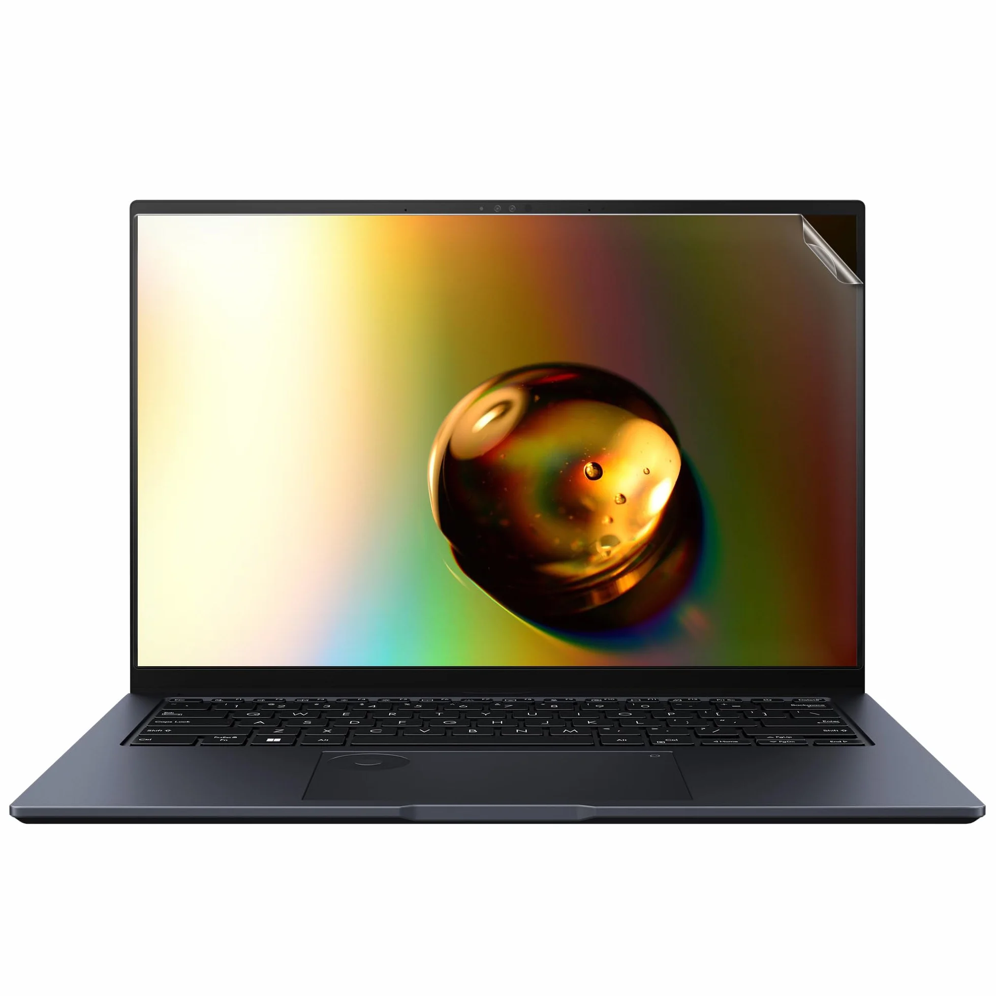 kwmobile Osłona ekranu kompatybilna z ASUS Zenbook 14 OLED 2024 35.6 cm – matowa folia antyodblaskowa