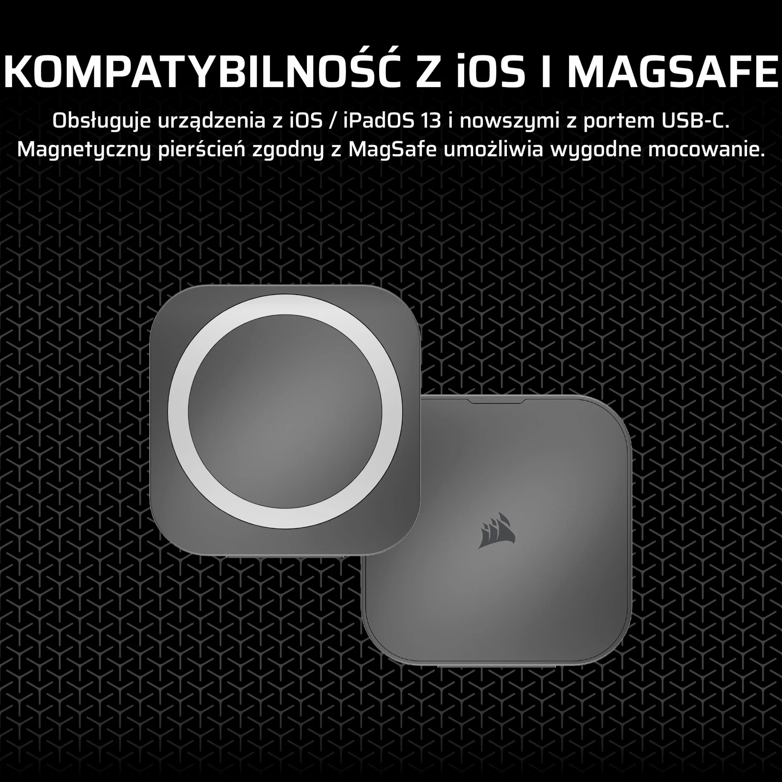 CORSAIR EX400U 4TB Przenośny SSD USB4 — USB Typ-C, USB4/USB 3.2 Gen2x2, do 40 Gb/s, Plug and Play, MagSafe, kabel USB-C (USB4) — Windows PC, Mac iOS — Szary