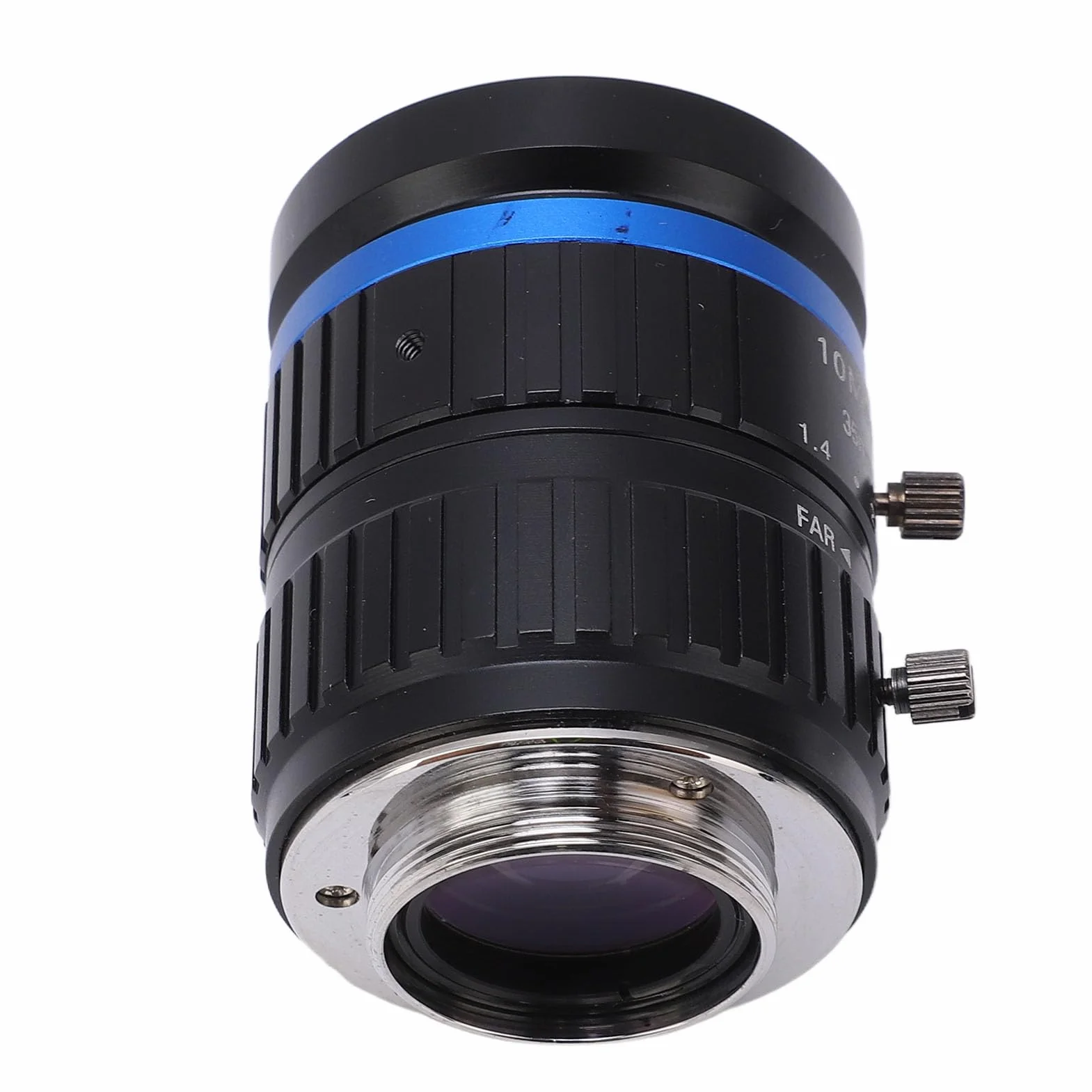 Obiektyw 10 MP z Mocowaniem C, Ogniskowa 35 Mm, Obiektyw z ręczną przysłoną, Niełatwe Zniekształcenie, Wysokiej Jakości Zdjęcia do Kamery Przemysłowej, Ręczne Ustawianie Ostrości