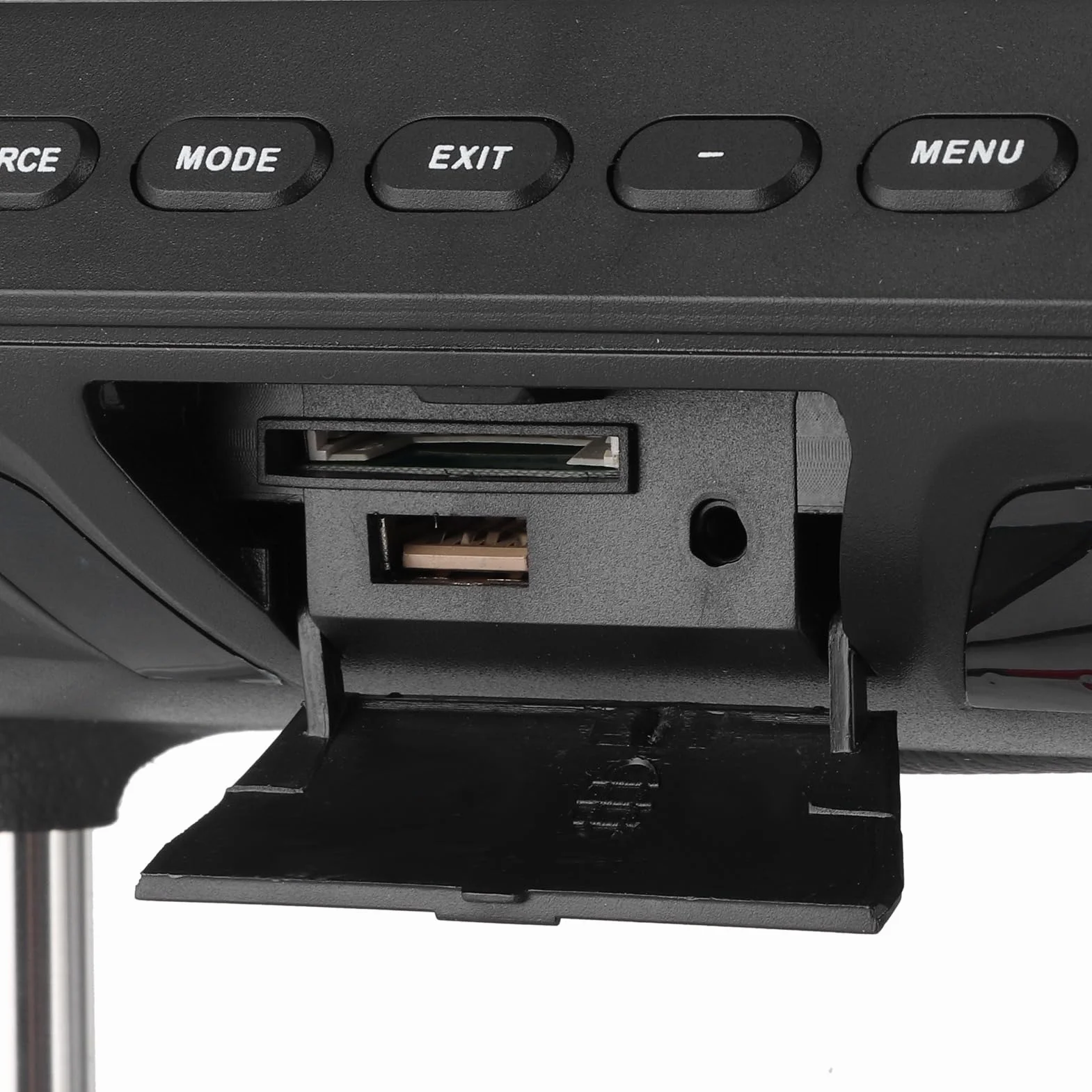 Tbest Oparcie Siedzenia Samochodowego Odtwarzacz Multimedialny MP5 Monitor 7-calowy Wyświetlacz LCD w Zagłówku Obsługuje Wzmacniacz USB do Rozrywki z Tyłu
