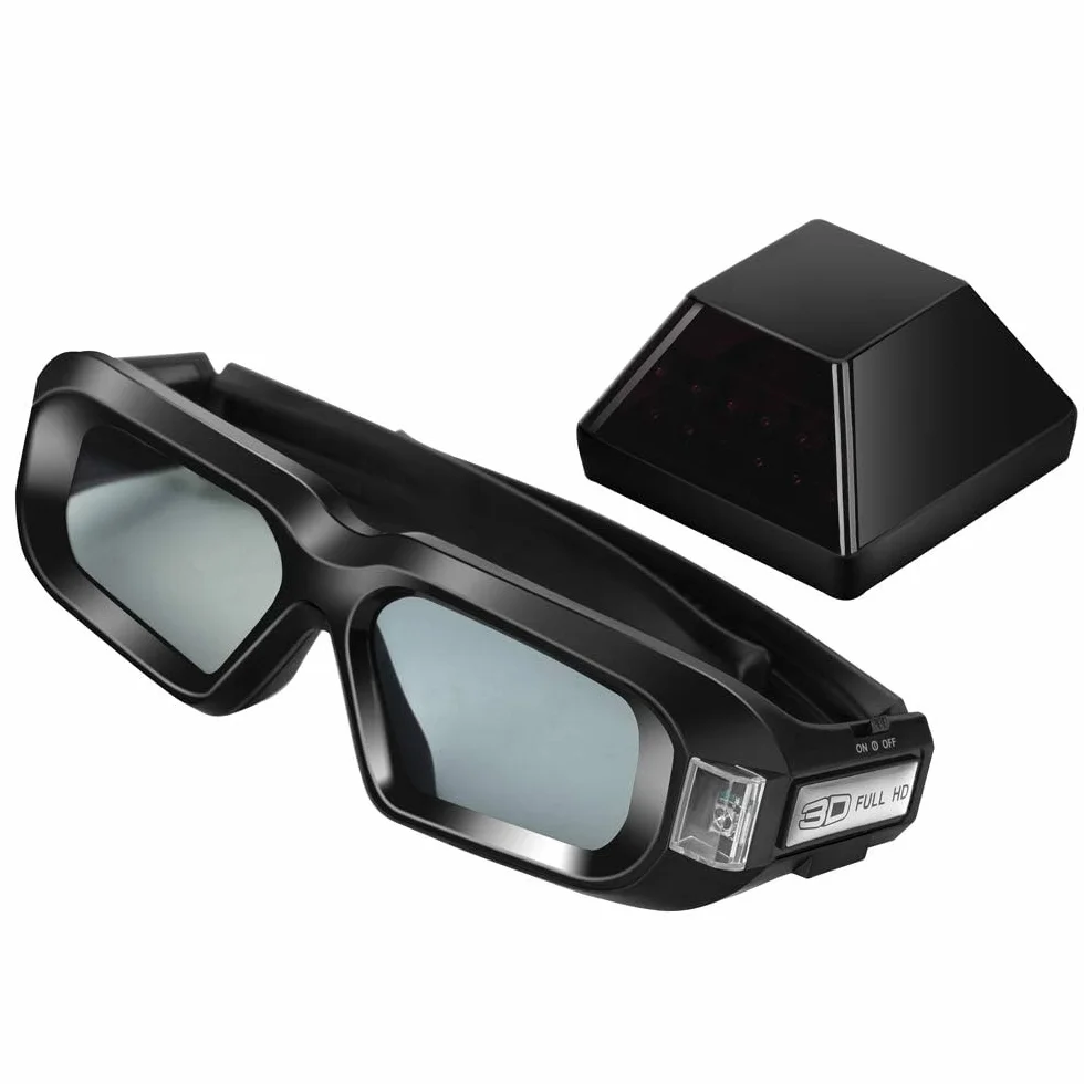 Bezprzewodowy zestaw okularów stereo 3D z nadajnikiem do karty graficznej nVIDIA (3D Vision Kit1, 2)