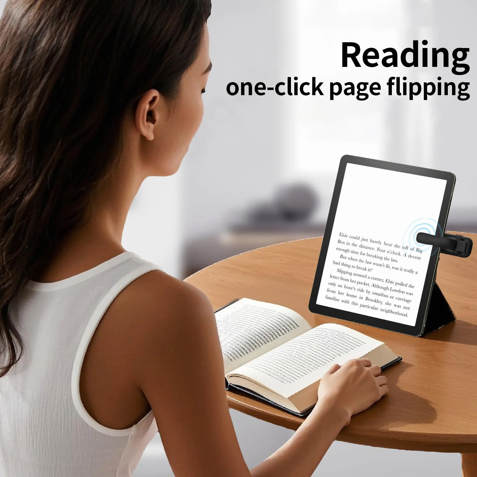 Przenośny pilot do e-booka Page Turner - ergonomiczne akcesorium do czytania
