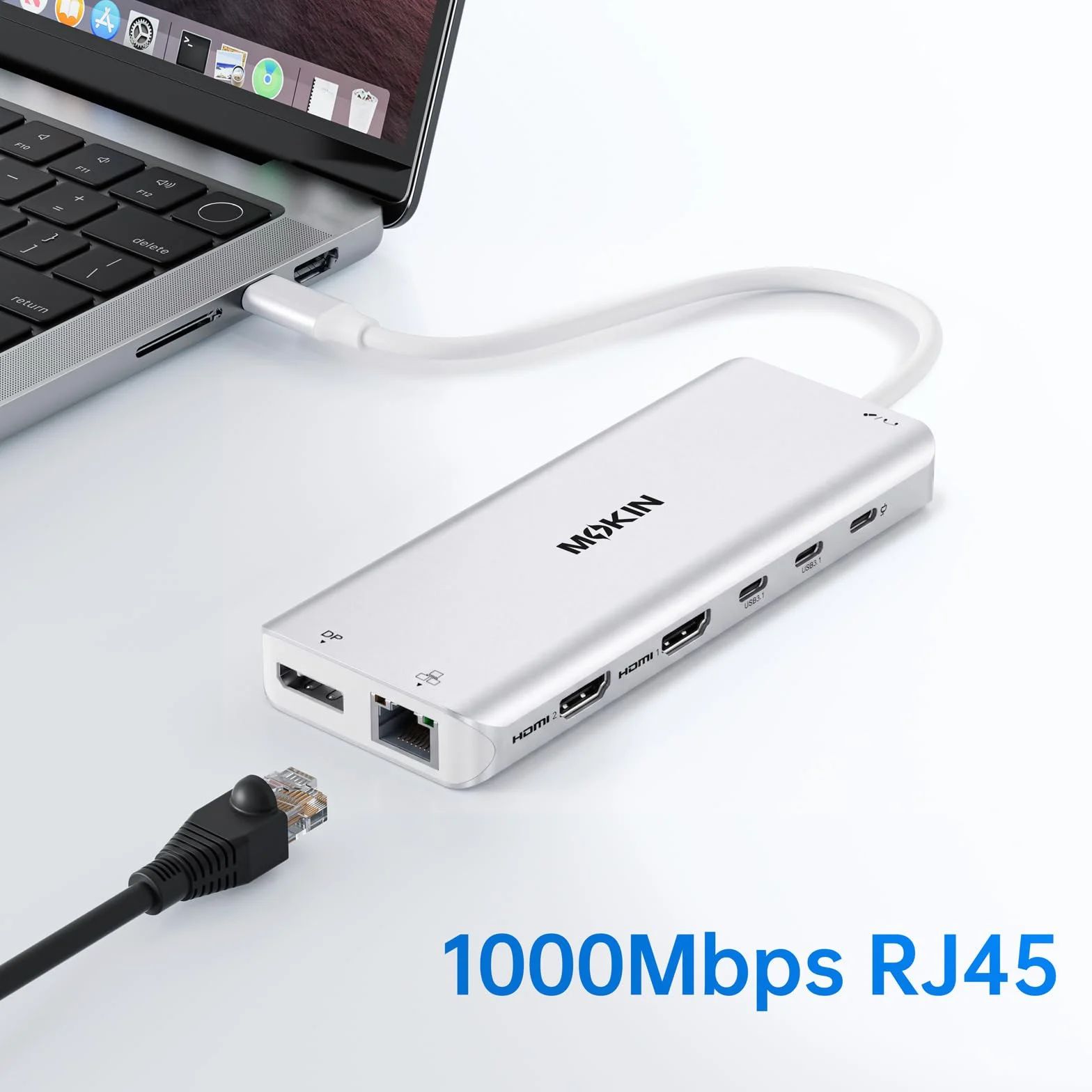 MOKiN Stacja dokująca USB C Tripe Display