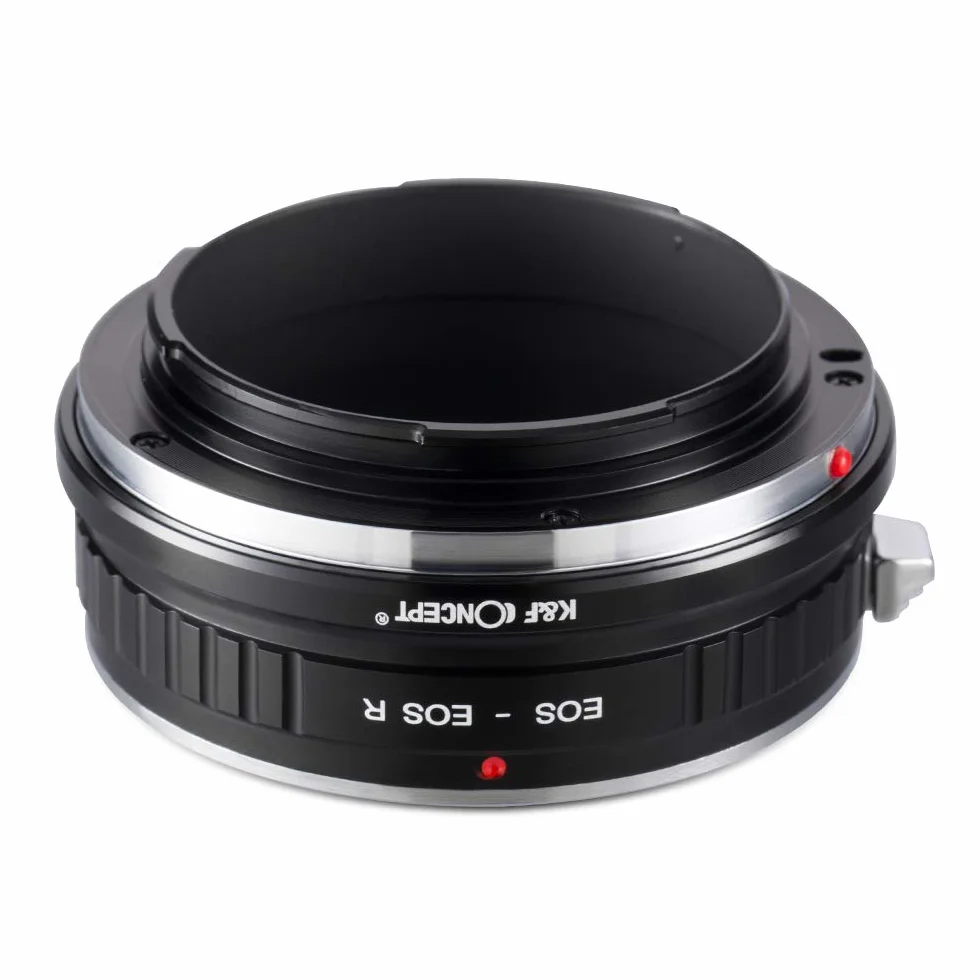 K&F Concept Adapter do montażu obiektywu EF EF-S na EOS R, ręczny adapter do obiektywu Canon EOS EF EF-S i aparatu Canon EOS R