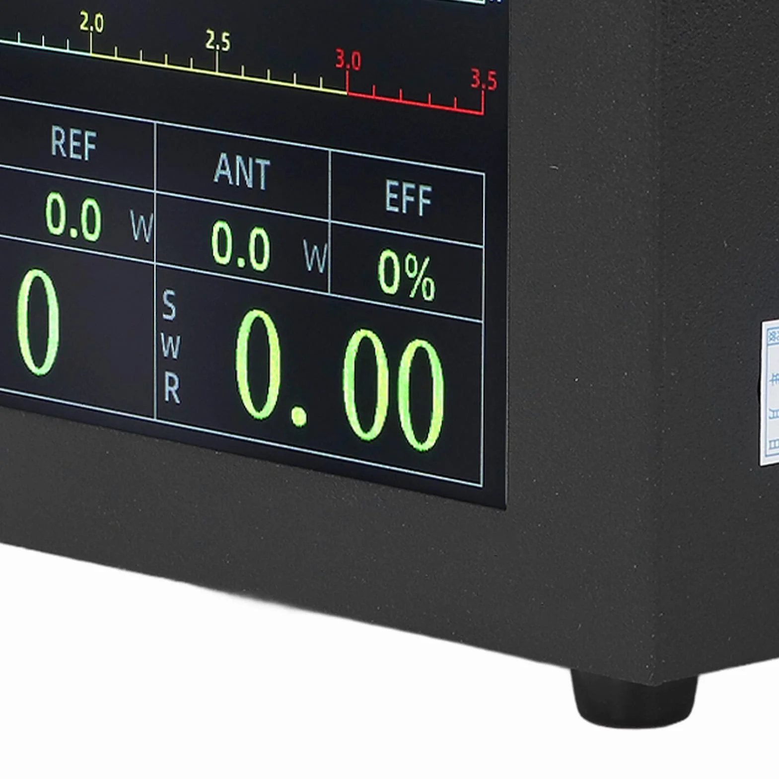 Eujgoov Miernik mocy SWR 200 W, cyfrowy, IPS, typ C, 1,8-54 MHz, czarny