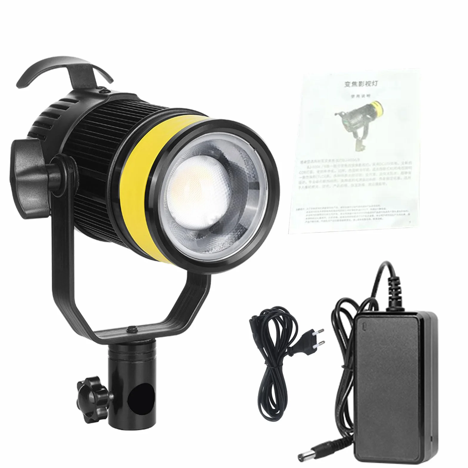 Domary Profesjonalna LED do Kamery Oświetlenie Fotograficzne 3500 Lm 22000 Luksów Możliwość Przyciemniania 2700 K 6500 K Wysoka jasność CRI 96+ do Transmisji Strumieniowej na żywo (Wtyczka UE)