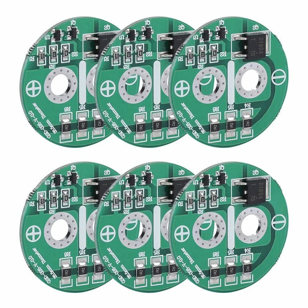 Super kondensator 2,5 V z płytą graniczną modułu ochronnego, zestaw 6 szt.