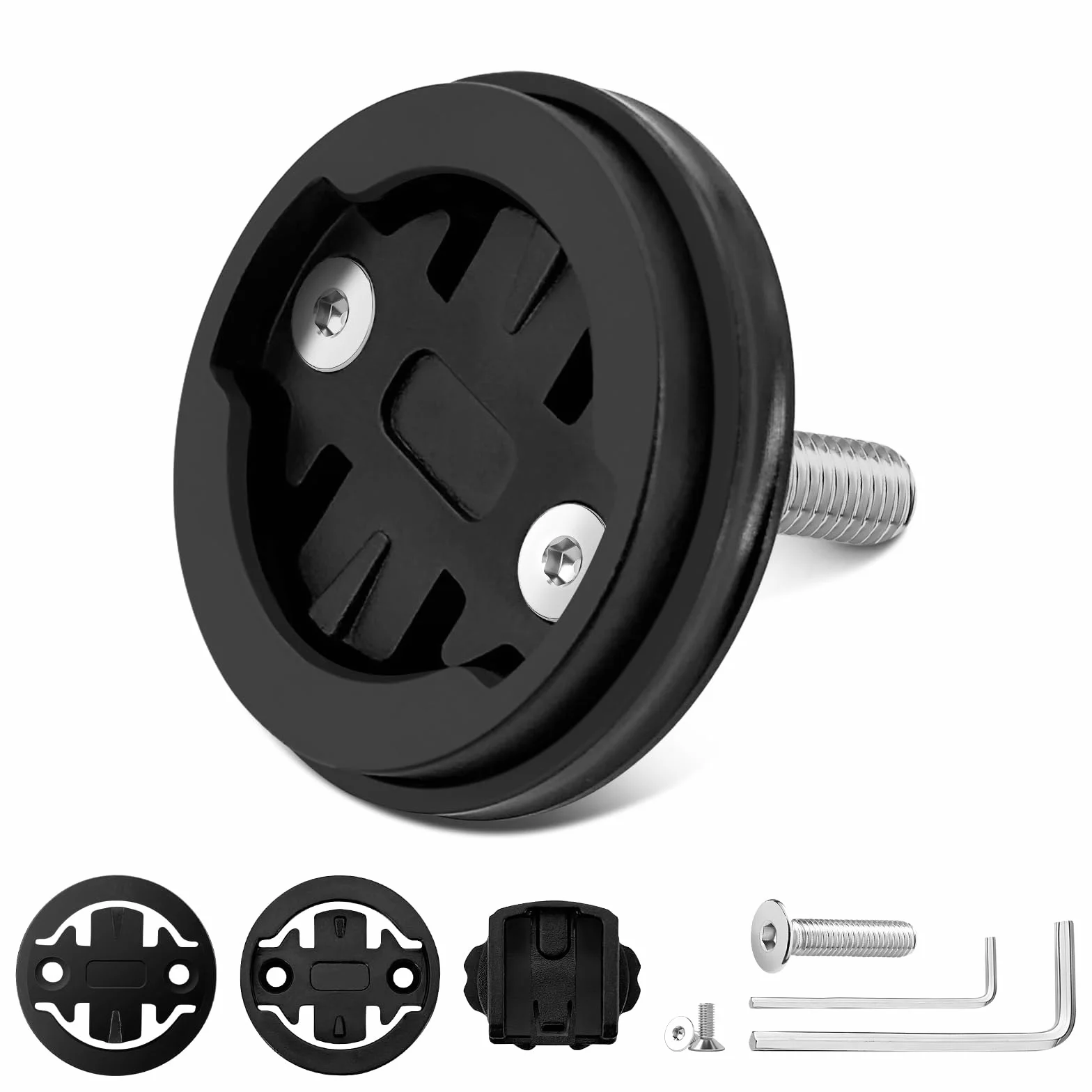 Uchwyt rowerowy do komputera rowerowego Garmin Edge 540 – 3 szt. uchwyt rowerowy na komputer do Garmin, Limit, CatEye, uchwyt, adapter, kompatybilny z Edge, Varia, ze śrubami i narzędziami
