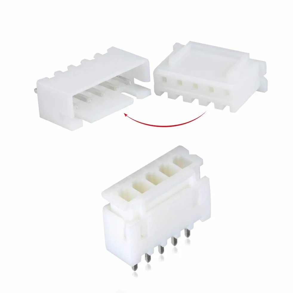 GTIWUNG 480 szt. zestaw łączników JST z 2,54 mm JST-XH 2/3/4/5/6 obudową wtykową żeńską i męską wtyczką, złącze wtykowe, adapter JST złącze kabla gniazdo męskie i żeńskie, zestaw zaciskowy DIP