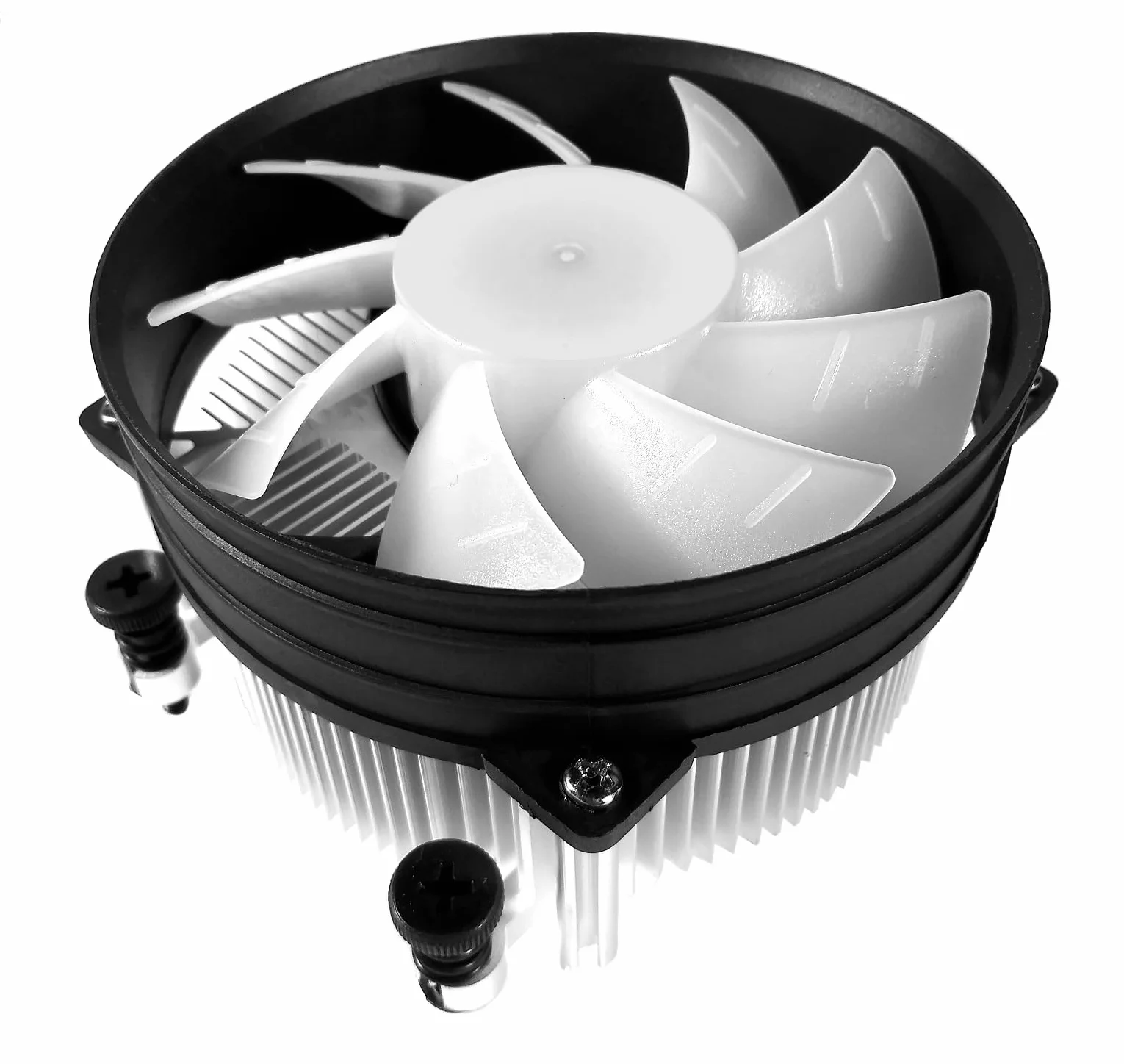 Chłodzenie procesora TW-25 95 W RGB LED z aluminiowym radiatorem, wentylator 92 mm, 4-pinowy PWM z nakładaną pastą termiczną do AMD AM5 AM4 PC