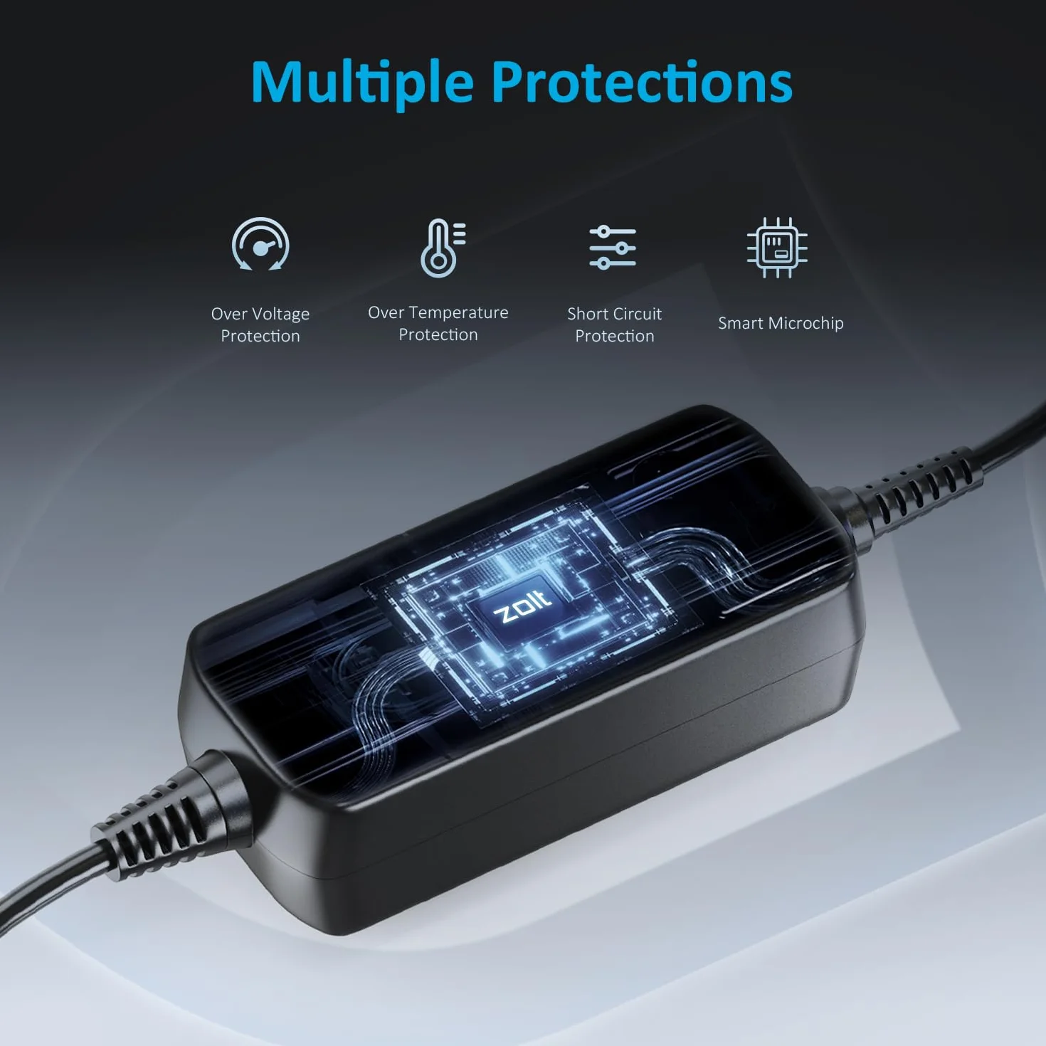 Zolt Ładowarka samochodowa USB C, 100 W, adapter 12-24 V DC do Lenovo Thinkpad HP Spectre Dell XPS Acer Asus Chromebook Samsung Macbook Pro Air Huawei Matebook