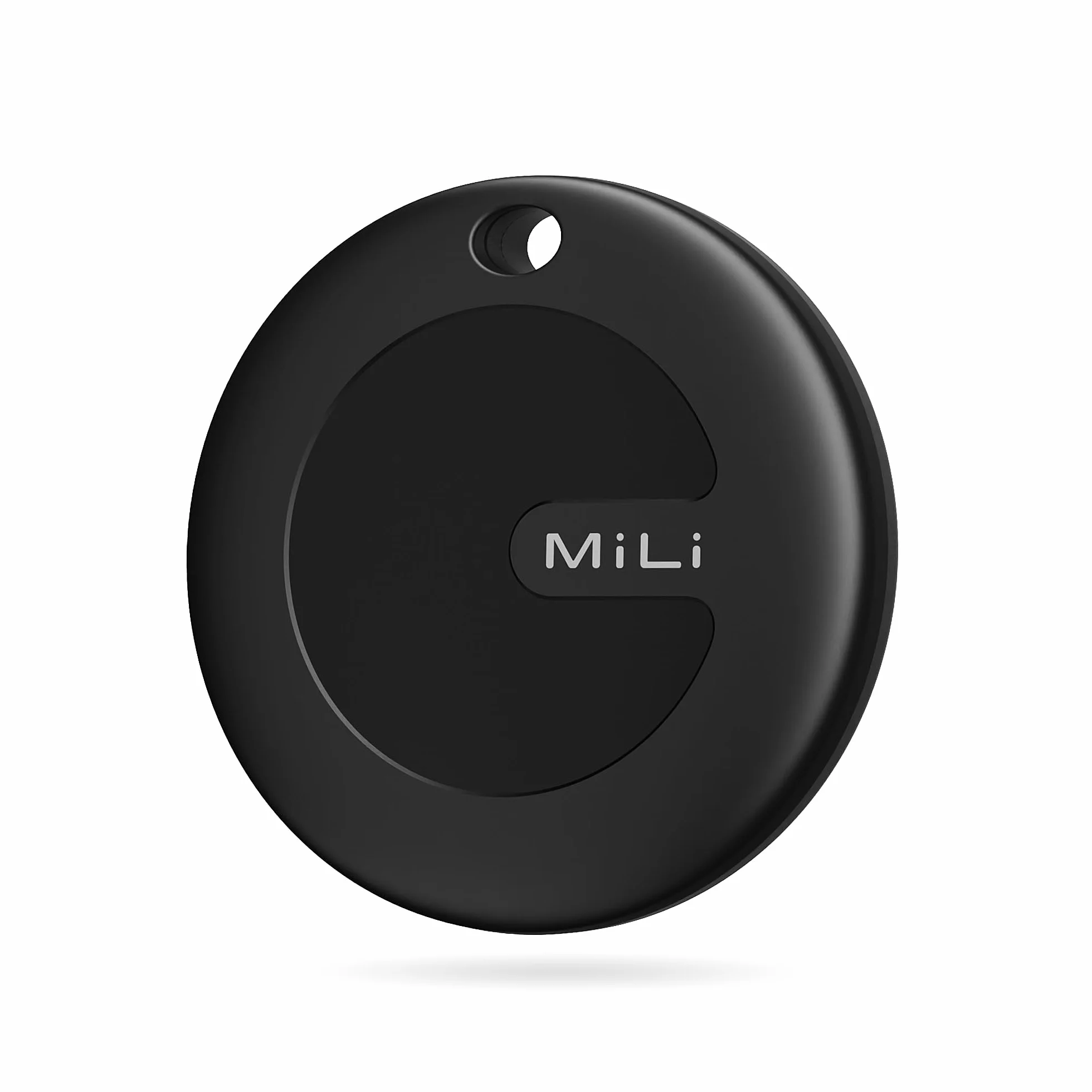 MiTag Bluetooth Tracker dla Android, Inteligentny Lokalizator Kluczy, Śledzenie Bagażu, Kompatybilny z Google Znajdź moje urządzenie, dla Kluczy, Torb, Walizek (Czarny-1Pack)