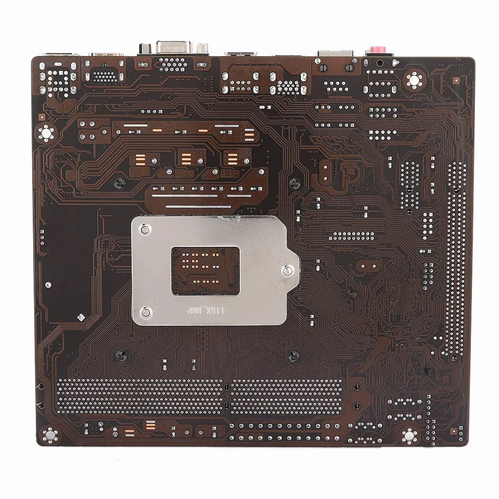 Płyta Główna Komputera, Zestaw Płyt Głównych do Komputerów Stacjonarnych I5 B75 Płyta Główna DDR3 Pamięć 4G Dual-USB 3.0 SATA3 Części Komputerowe, Obsługuje Podwójne Wyjście VGA i