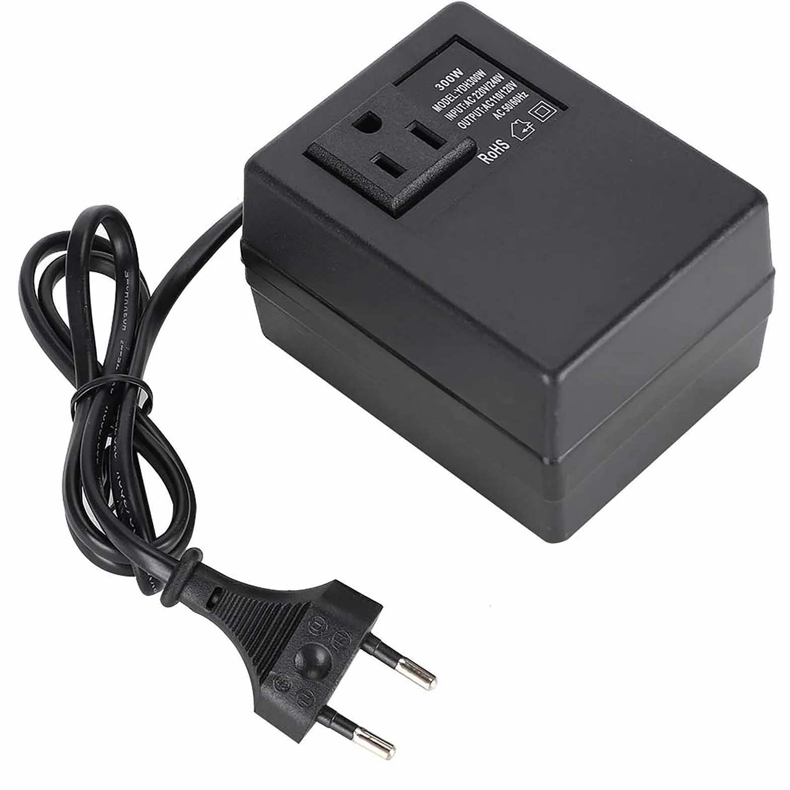 Przetwornica napięcia 300W 220V-110V 50/60Hz Adapter podróżny EU do podróży