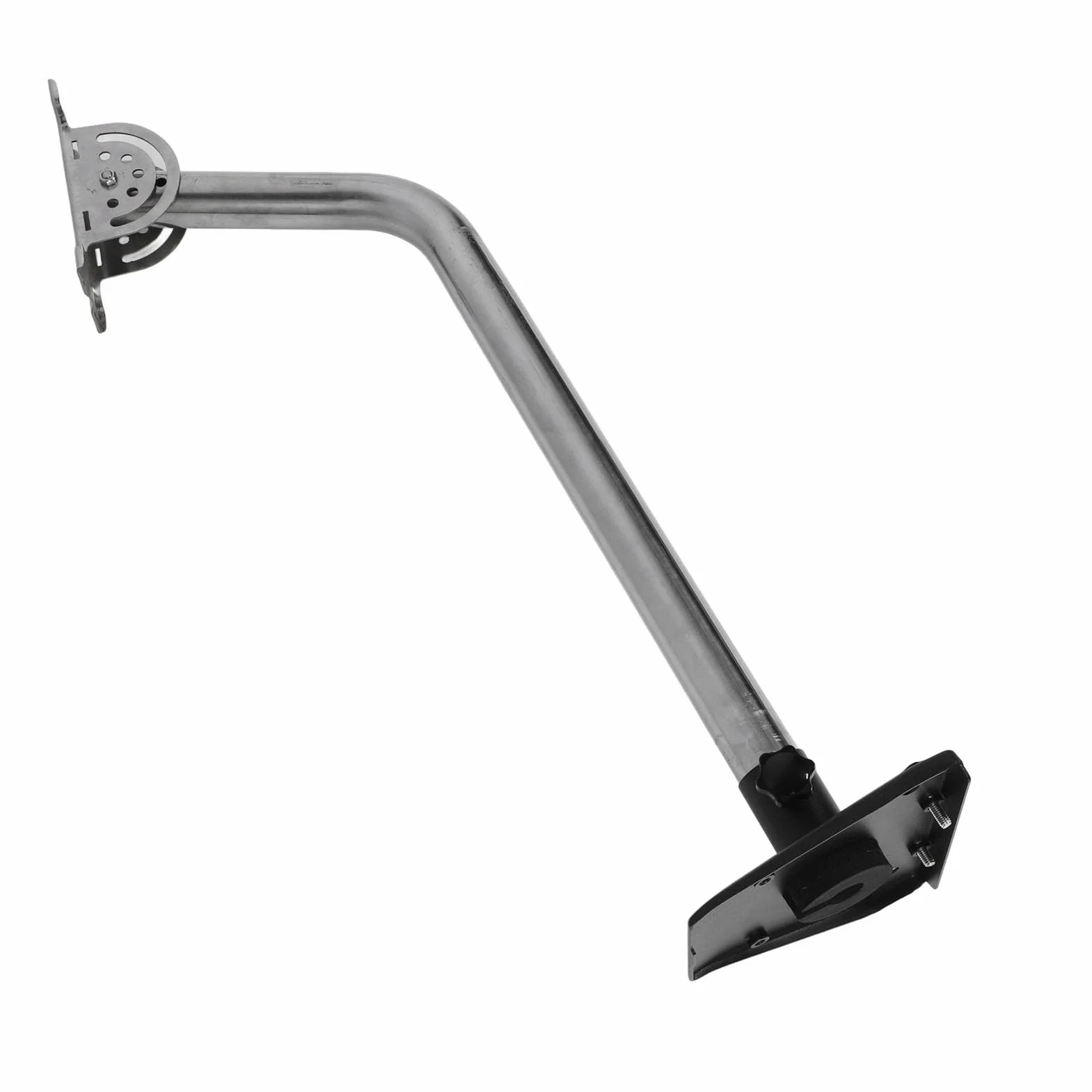 Uchwyt, Regulowany Uchwyt Wieloprzegubowy 160°, Obrotowy Adapter Górny 360° Antenowy z bezpieczną konstrukcją, Idealny do Montażu Anten V3 Gen3 na ścianie, Dachu, Okapie i Słupie