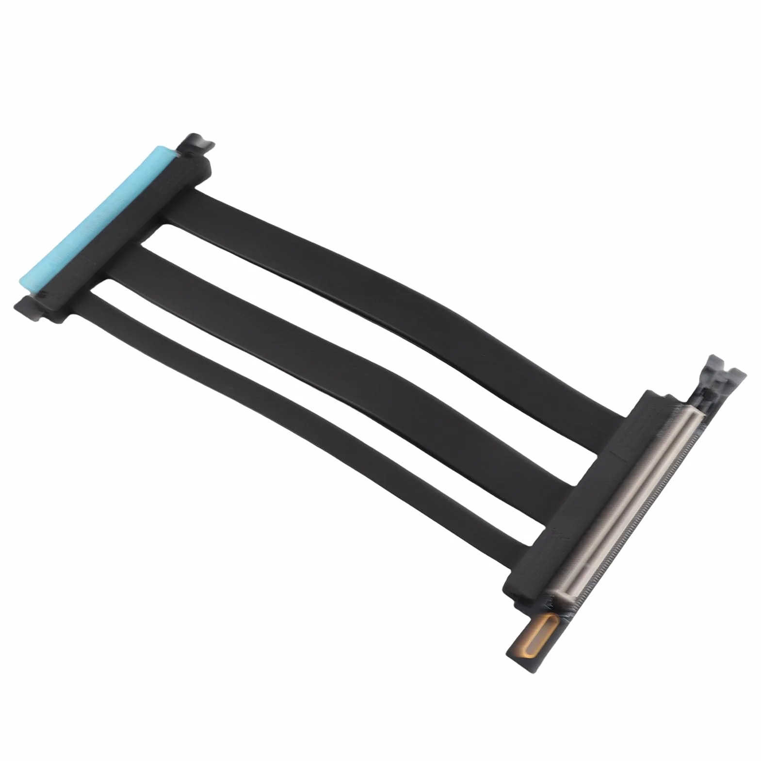 Sxhlseller Profesjonalny Przedłużacz Karty Graficznej PCIE Gen5 X16 Dwurzędowy, Szybki Kabel 90 Stopni Typu Plug and Play dla Kabla Pionowego PCIE 5.0 Zgodny z RTX3090 RX6900XT dla Entuzjastów Kart