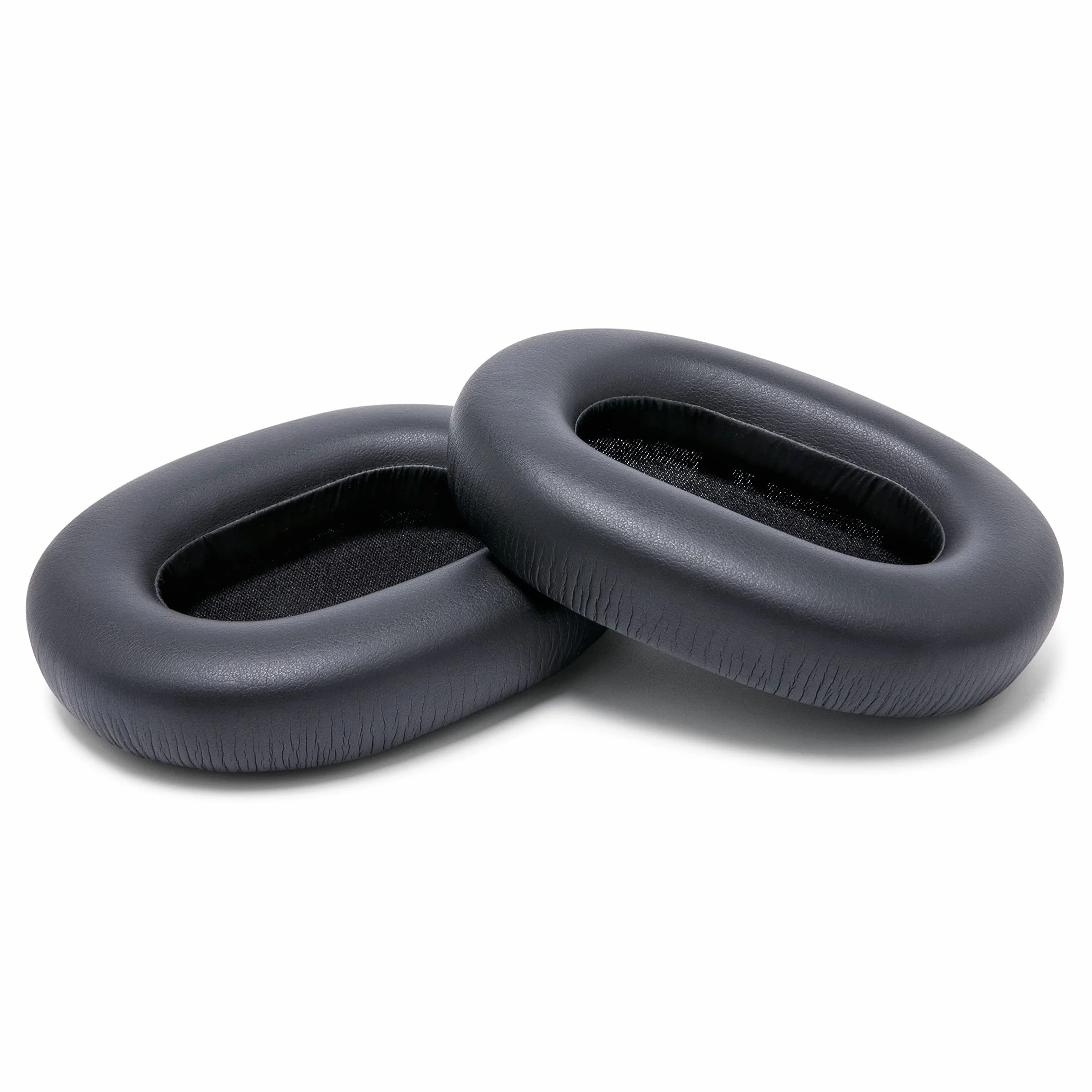 WC PadZ XM5 – zamienne nauszniki kompatybilne z Sony WH-1000XM5 | Od Wicked Cushions | Miękka skóra PU, wyjątkowa grubość i pianka z pamięcią kształtu izolująca dźwięk | Black
