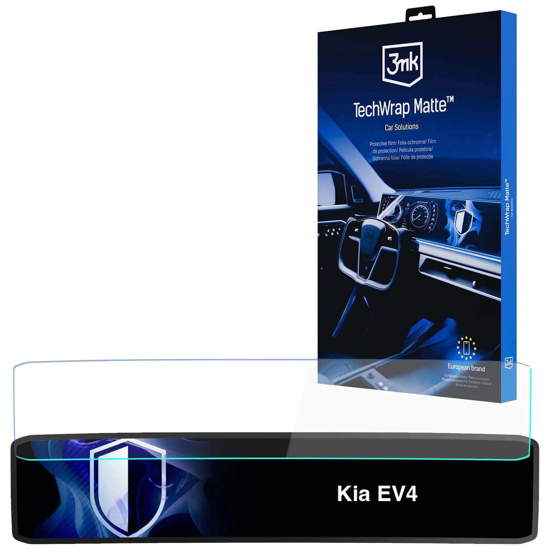 3mk TechWrap Matte Folia na Ekran Nawigacji Kia EV4 (2025 -) Matowa