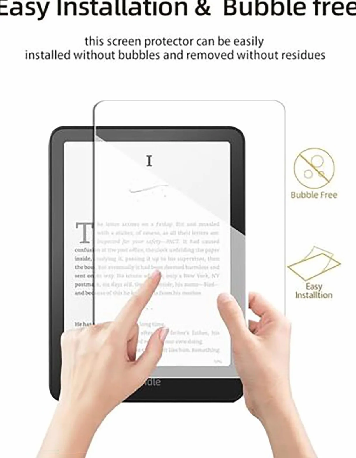 Folia hartowana do Kindle Paperwhite 12 gen 2024 i Colorsoft, matowa ochrona ekranu PET