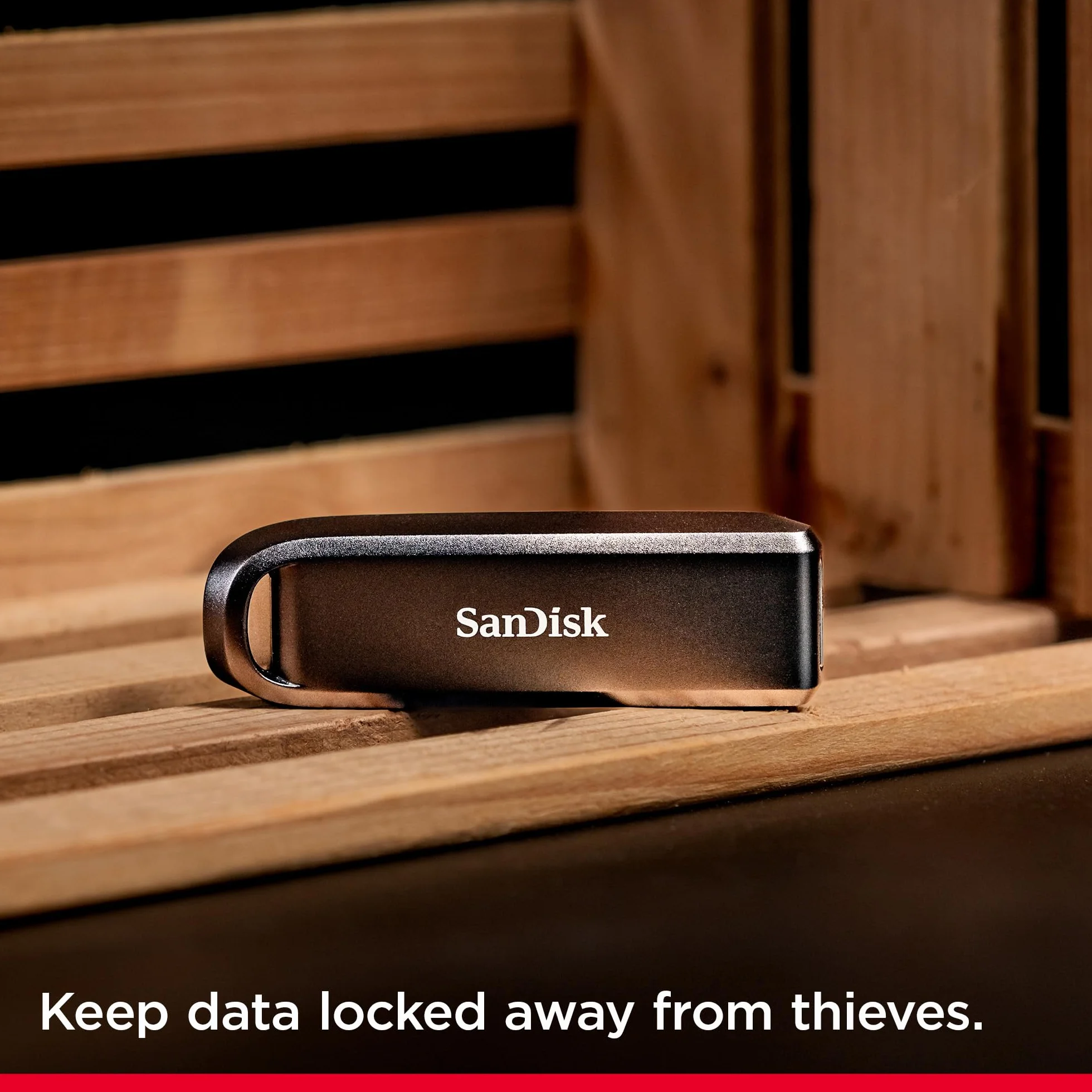 SANDISK Extreme PRO 256 GB High-Performance USB Type-A Dysk flash (prędkości odczytu do 1000 MB/s oraz zapisu do 900 MB/s, RescuePRO Deluxe)