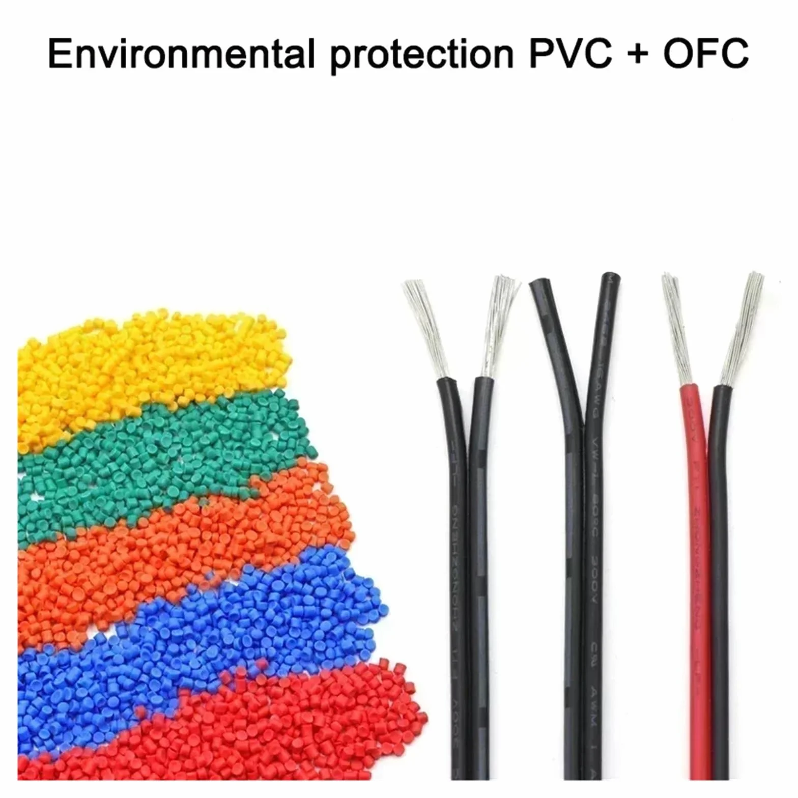 2~50 m UL2468 dwurdzeniowy kabel 30 28 26 24 22 20 18 16AWG OFC cynowana miedź w izolacji PVC przedłużacz elektryczny równoległy drut LED(White-White,50 meters,22AWG (0.3mm2))