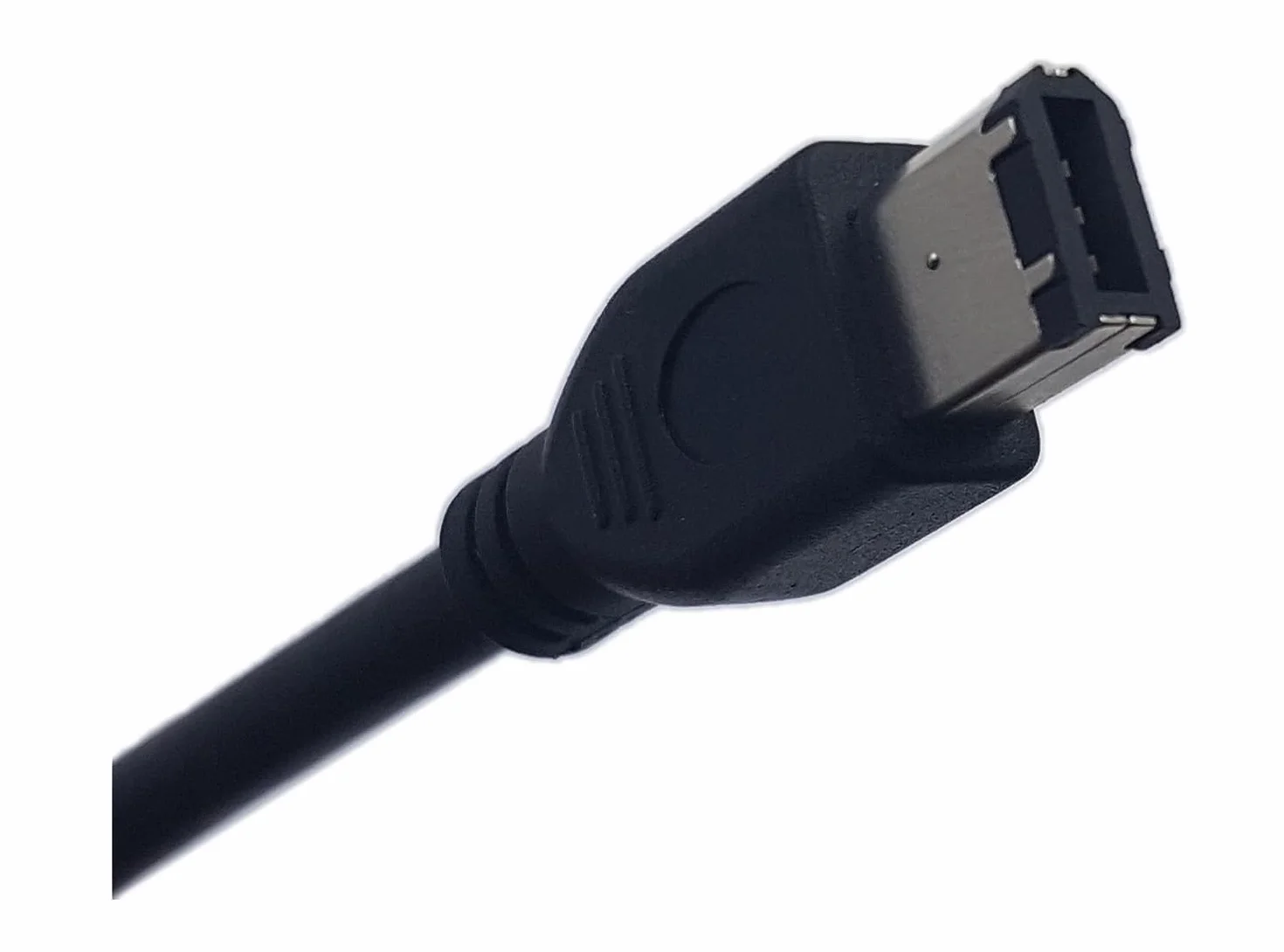 przezroczysta IEEE 1394 FireWire 800 na FireWire 400 kabel, 9-biegunowy/6-pinowy wtyczka/wtyczka (czarna)