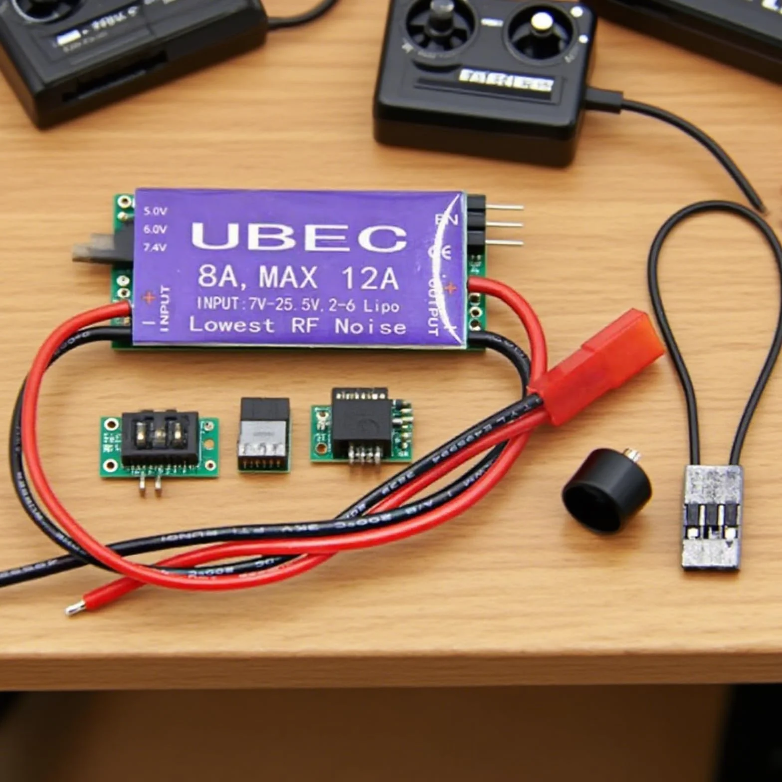 Regulator Napięcia UBEC, Zewnętrzny Regulator Napięcia RC BEC Obniżający Napięcie Moduł UBEC 5 V 6 V 7,4 V 8 A Wyjście 7 V-25,5 V Wejście, Płytka Regulatora Napięcia dla Samolotu