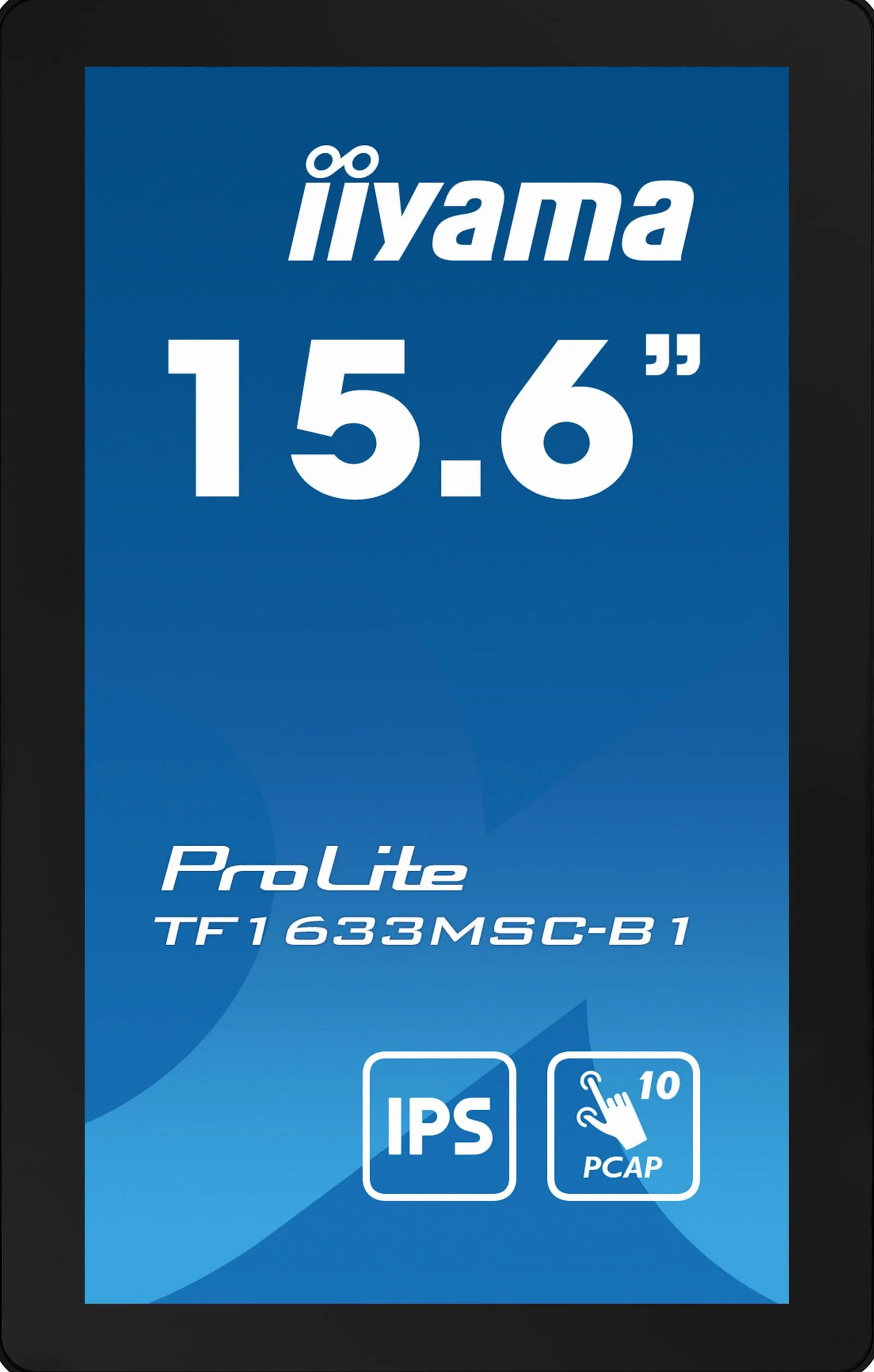 iiyama TF1633MSC-B1-15.6", IPS, 1920x1080/75Hz, 1H1DP