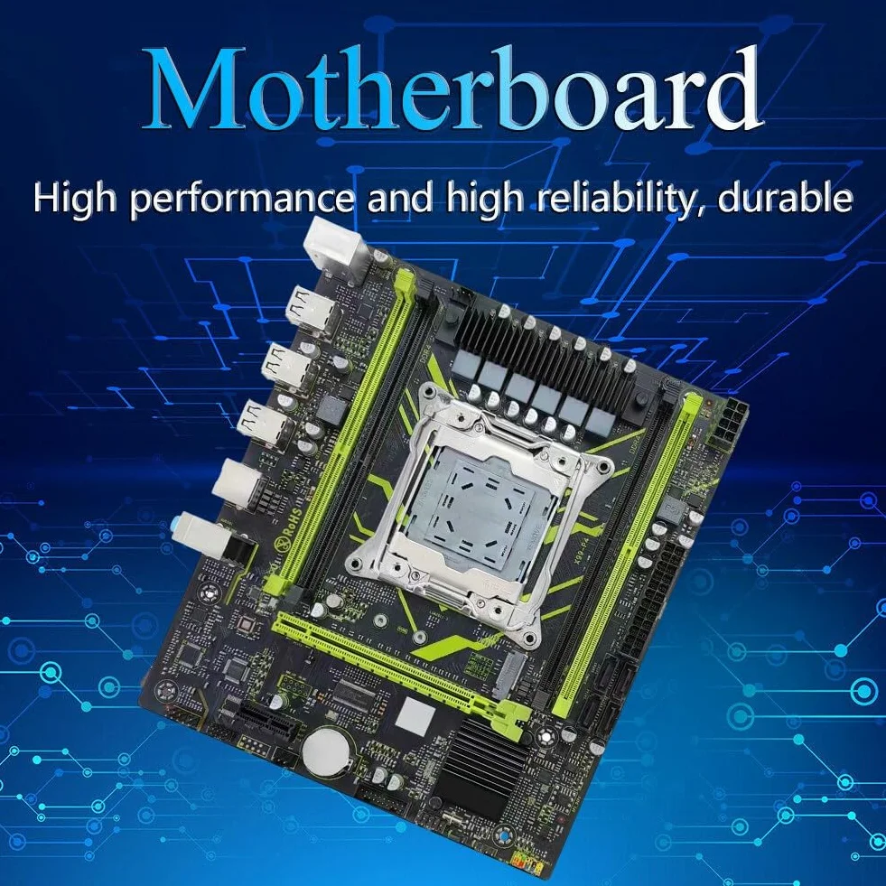 Płyta główna X99 DDR4 LGA2011 X99 P4 H55 Chipset Gigabit Ethernet X99 Płyta główna do gier z gniazdami M.2 NVME/NGFF