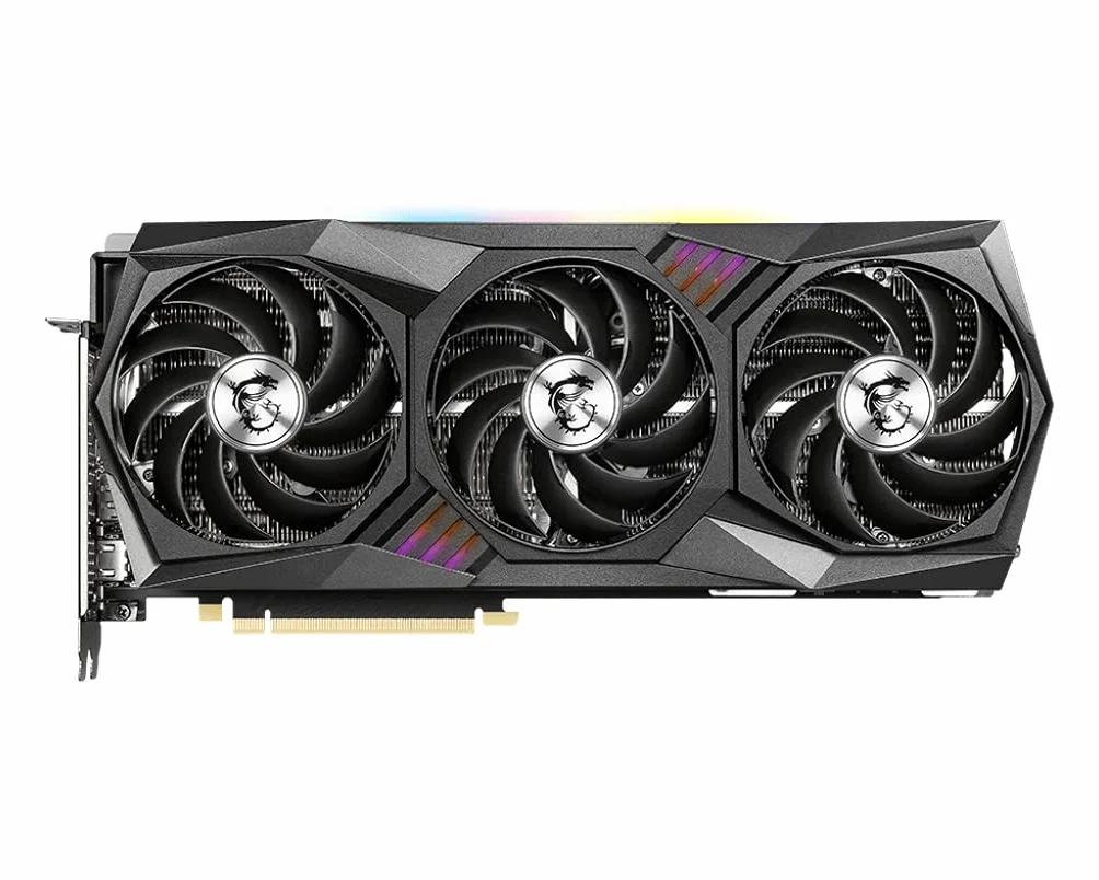 MSI GeForce RTX 3080 Ti GAMING X TRIO 12G Gaming Grafikkarte - NVIDIA RTX 3080 Ti, GPU 1770 MHz, 12 GB GDDR6X Speicher