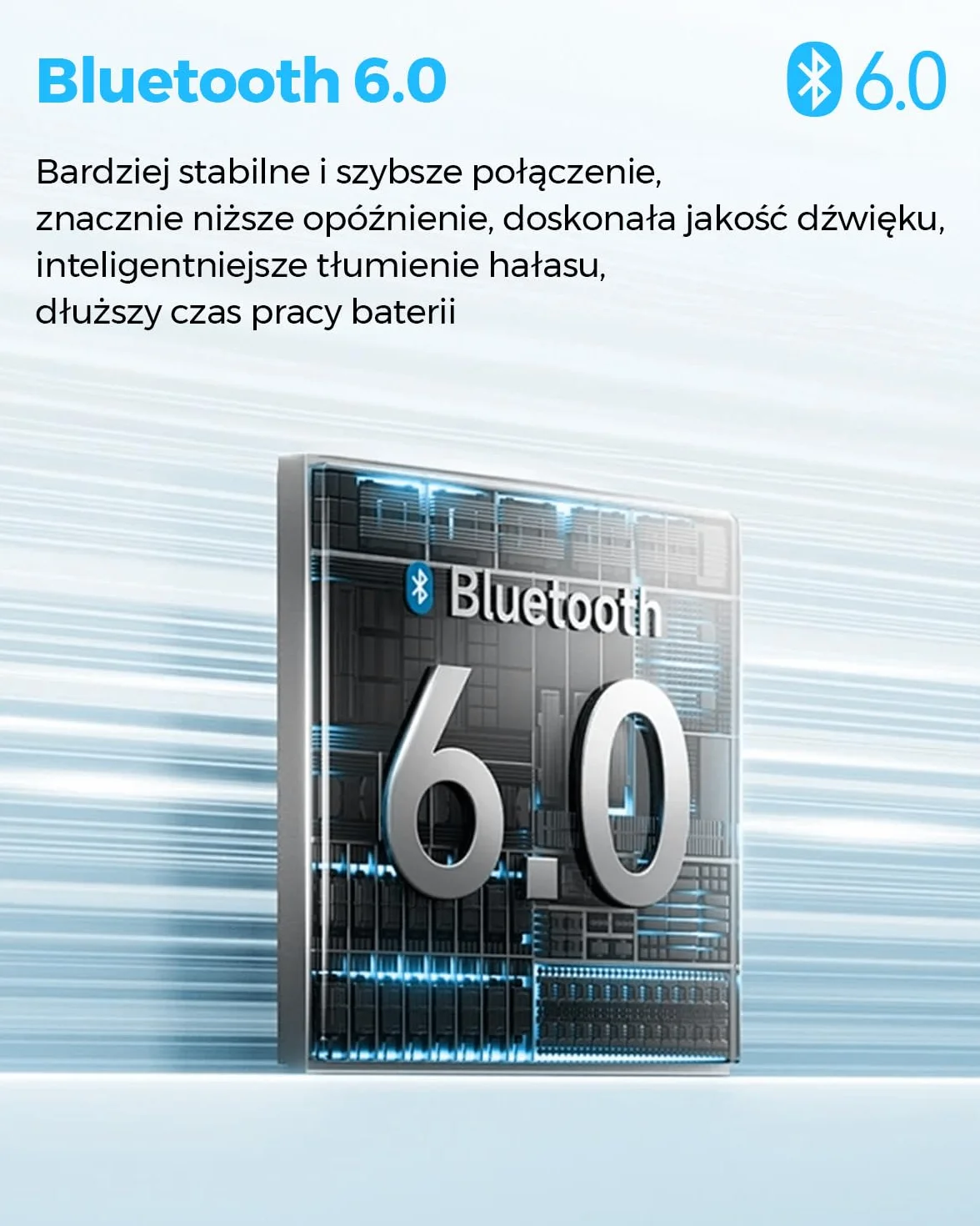 SOUNDPEATS C30 Bluetooth 6.0 Hybrydowe Bezprzewodowe Słuchawki Douszne z Aktywną Redukcją Szumu ANC 52dB i Certyfikacją Hi-Res Audio LDAC 12mm Duże Przetworniki 52h Odtwarzania 6 Mikrofonów Czarny
