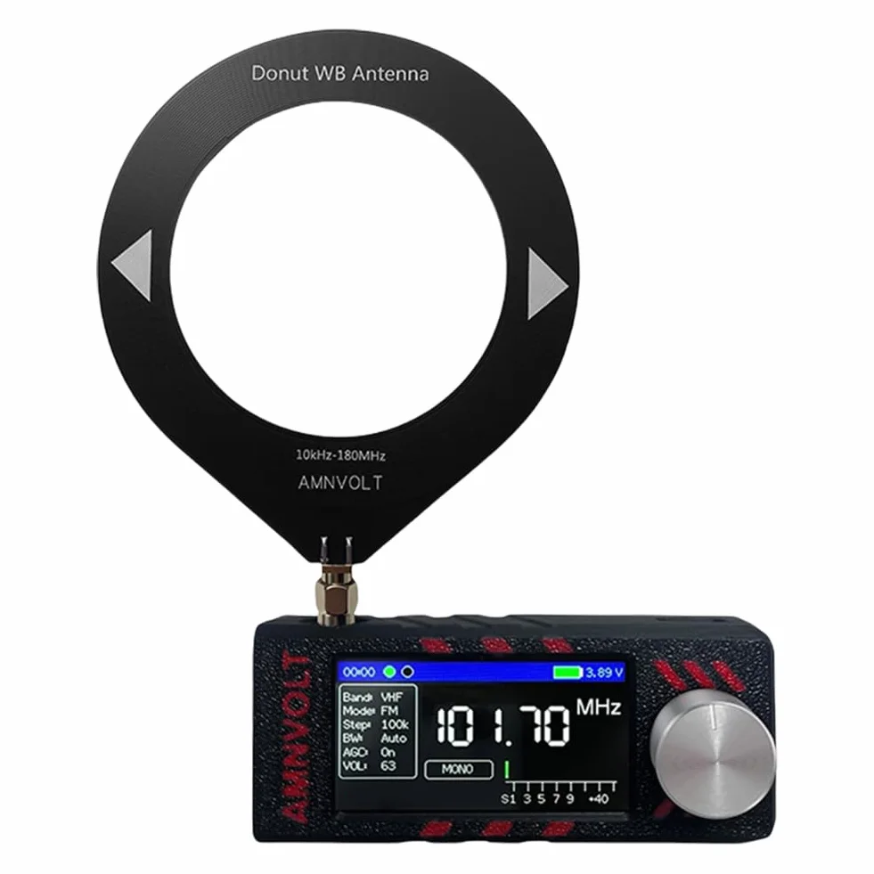 SI4732 Przenośne mini radio 0,5-108 MHz z długą żywotnością baterii i zaawansowanymi funkcjami radia