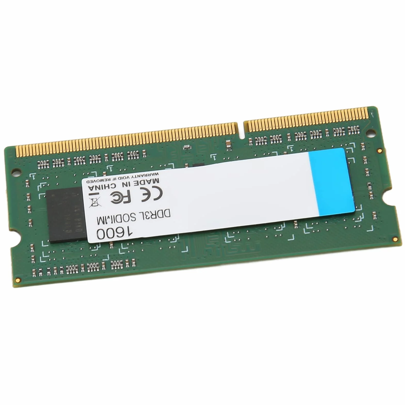 DDR3L SODIMM 1600 MHz RAM Wysoka wydajność 64-bitowa szerokość 204-pinowe Połączenie Danych dla Modułu Pamięci Laptopa (8GB)