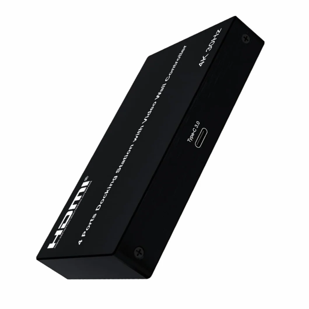 T-C stacja dokująca USB do 4 portów HDMI z kontrolerem ściany wideo