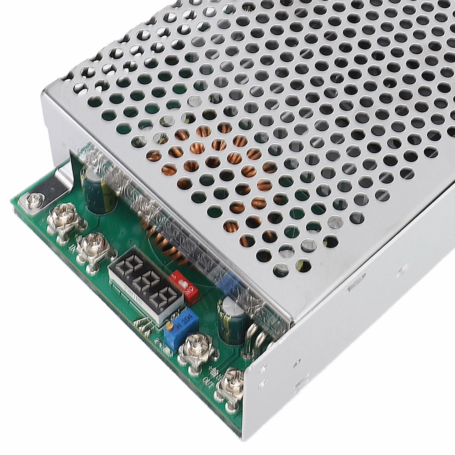 Przetwornica Napięcia DC Na DC Regulowany Regulator Napięcia, 1500 W 50 A Dc 25–90 V Na Dc 2,5–60 V Przetwornica Obniżająca Napięcie Reduktor Dużej Mocy Moduł Zasilacza Obniżającego Napięcie Z Wyświet