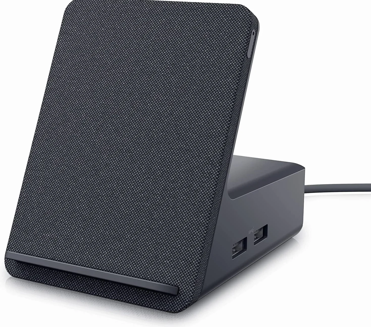 Stacja dokująca Dell HD22Q (powierzchnia ładowania Qi, 1 port USB-C 3.2, 4 porty USB-A 3.2, DisplayPort, HDMI, RJ-45, 130 W)