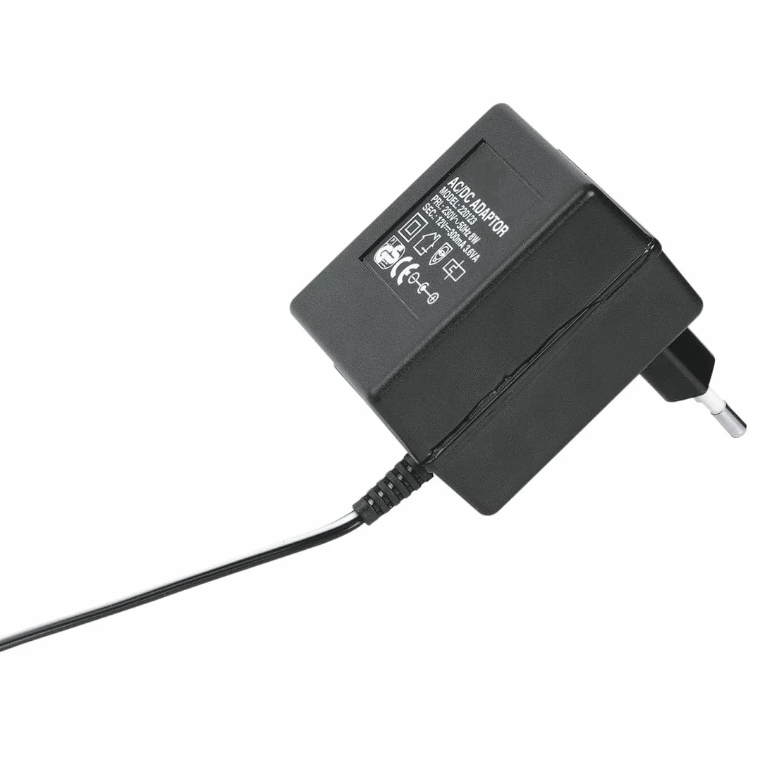 Hama Przedwzmacniacz stereo phono PA 506 (do gramofonów, wraz z zasilaczem 230V/50Hz, 3000mA, kabel cinch 0,9 m) czarny